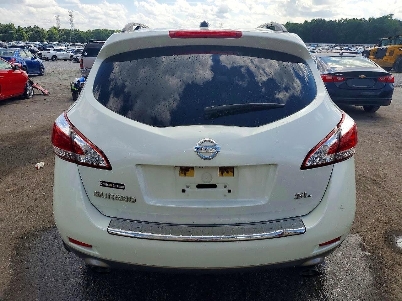 2011 Nissan Murano S Белый vin: JN8AZ1MU2BW052067