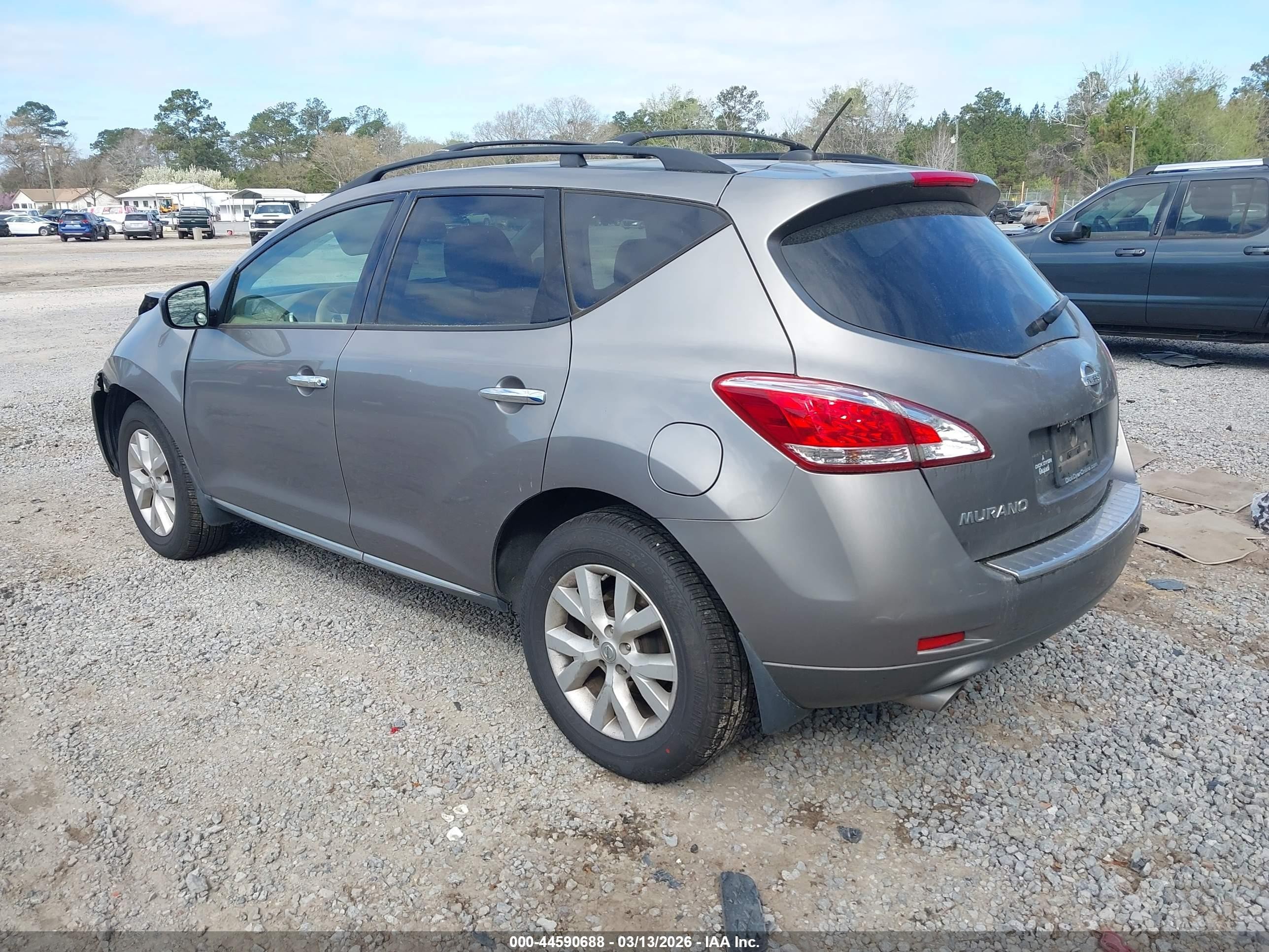 2011 Nissan Murano Sl Silver vin: JN8AZ1MU2BW063053