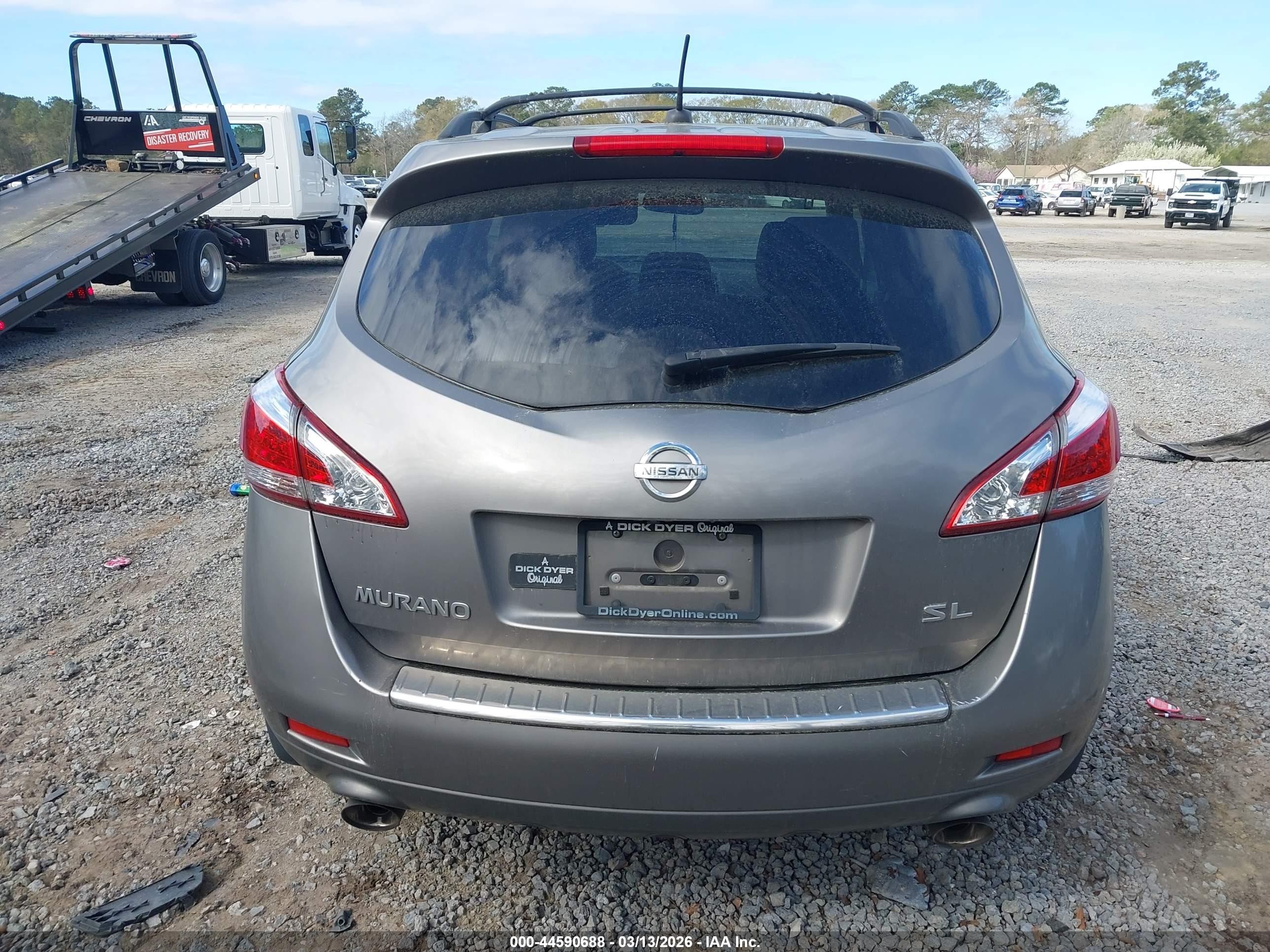 2011 Nissan Murano Sl Silver vin: JN8AZ1MU2BW063053