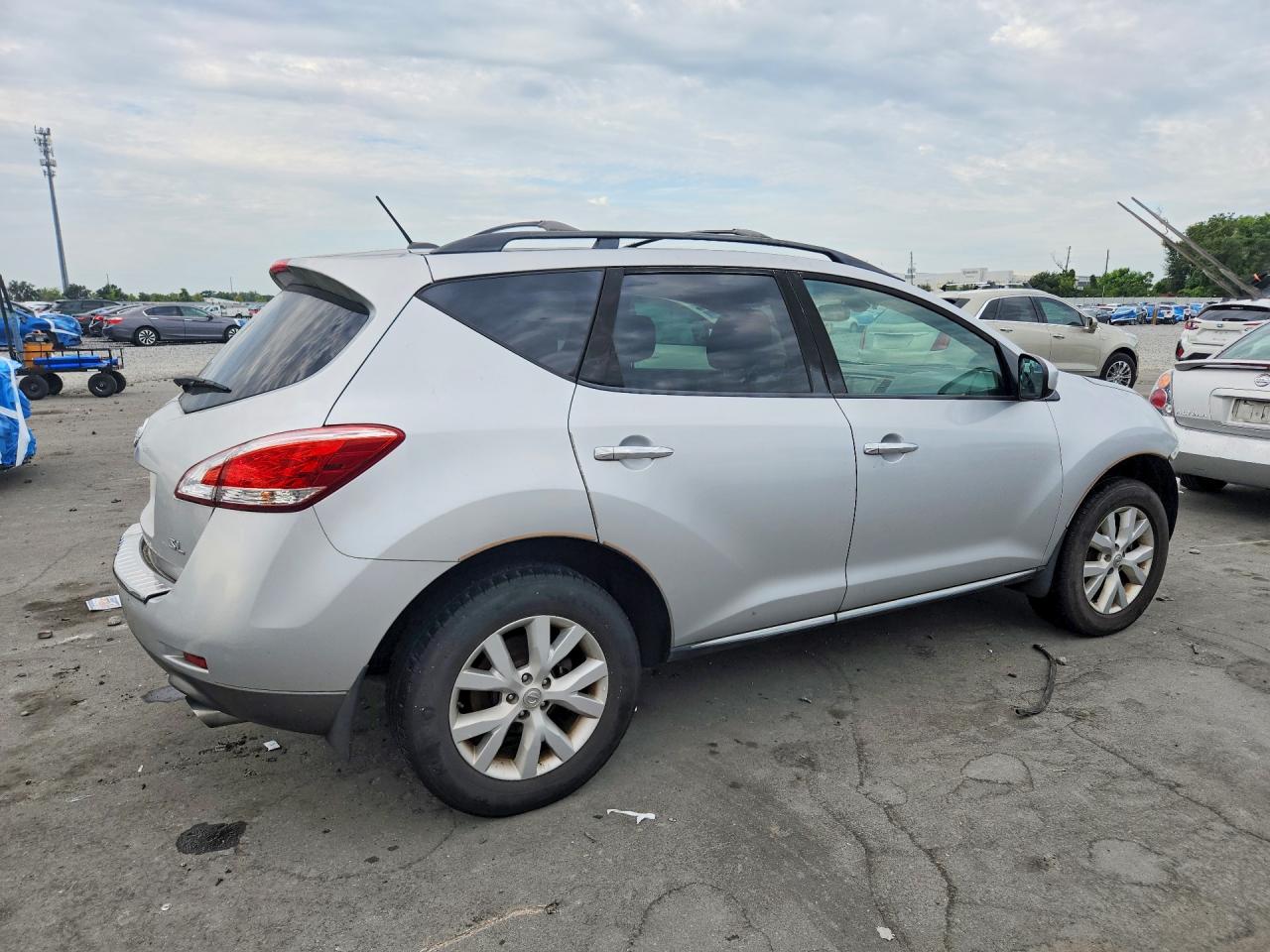 2011 Nissan Murano S Silver vin: JN8AZ1MU2BW063277