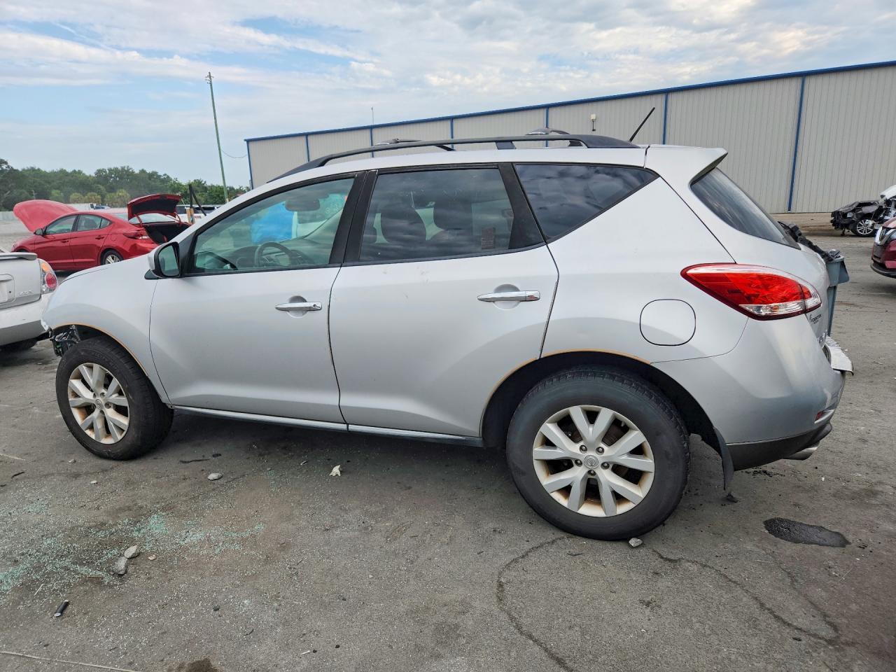 2011 Nissan Murano S Silver vin: JN8AZ1MU2BW063277