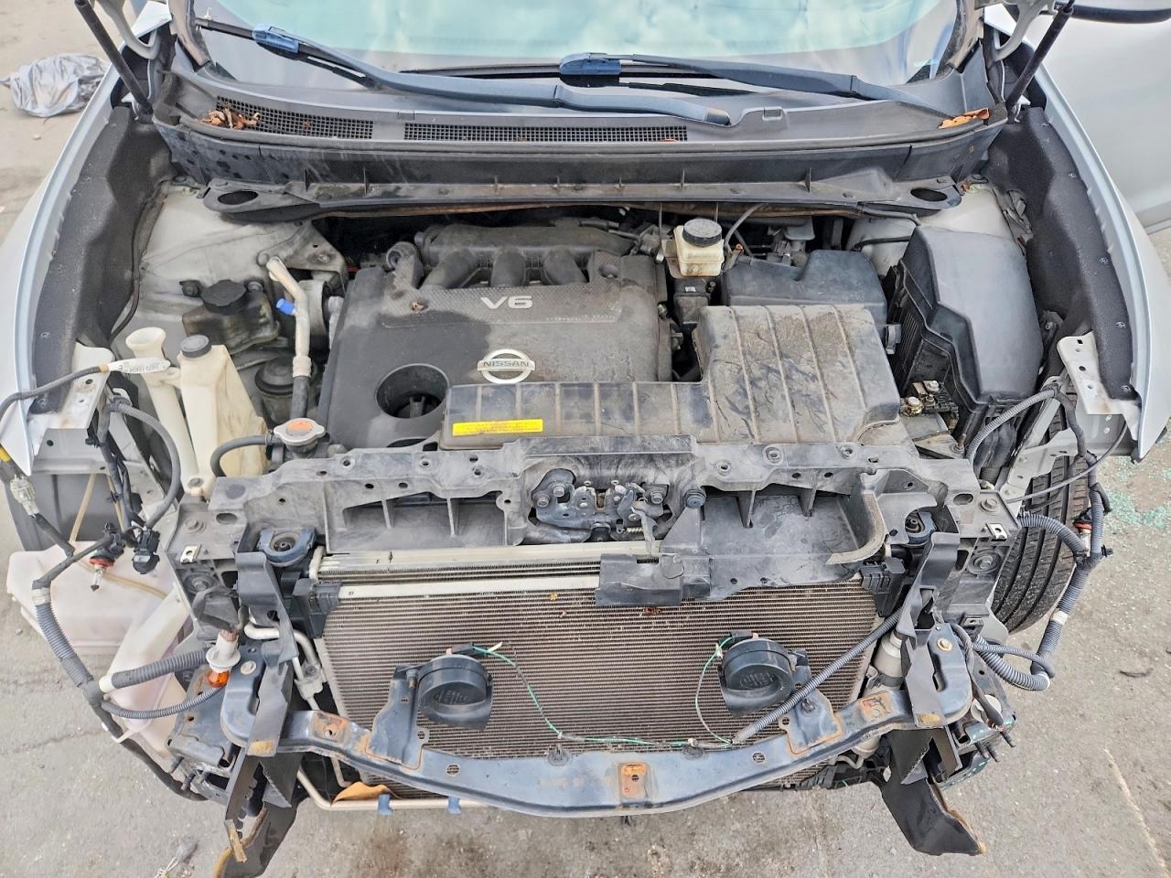 2011 Nissan Murano S Silver vin: JN8AZ1MU2BW063277