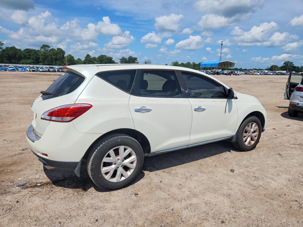 2011 Nissan Murano S White vin: JN8AZ1MU2BW068625
