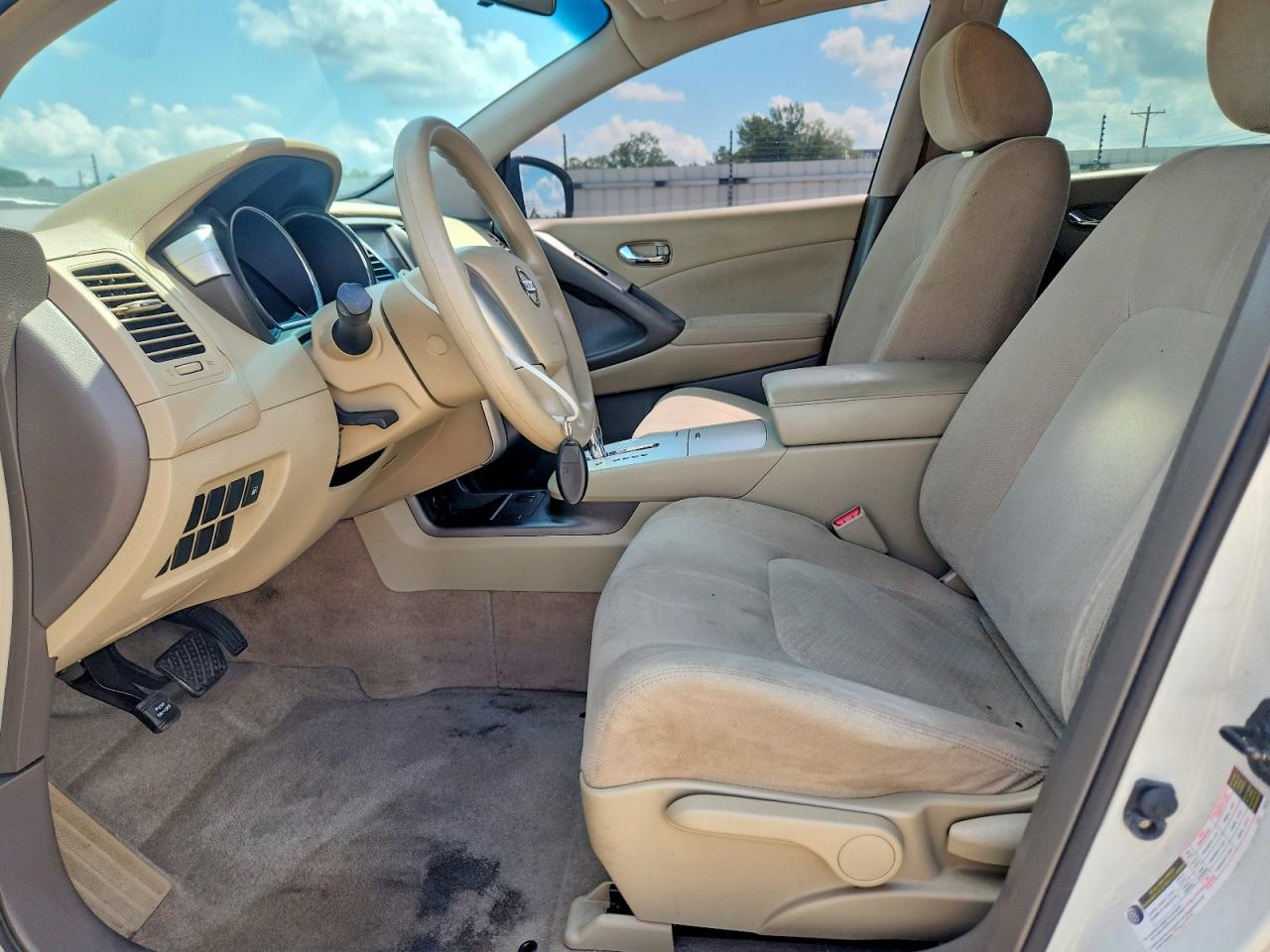 2011 Nissan Murano S White vin: JN8AZ1MU2BW068625