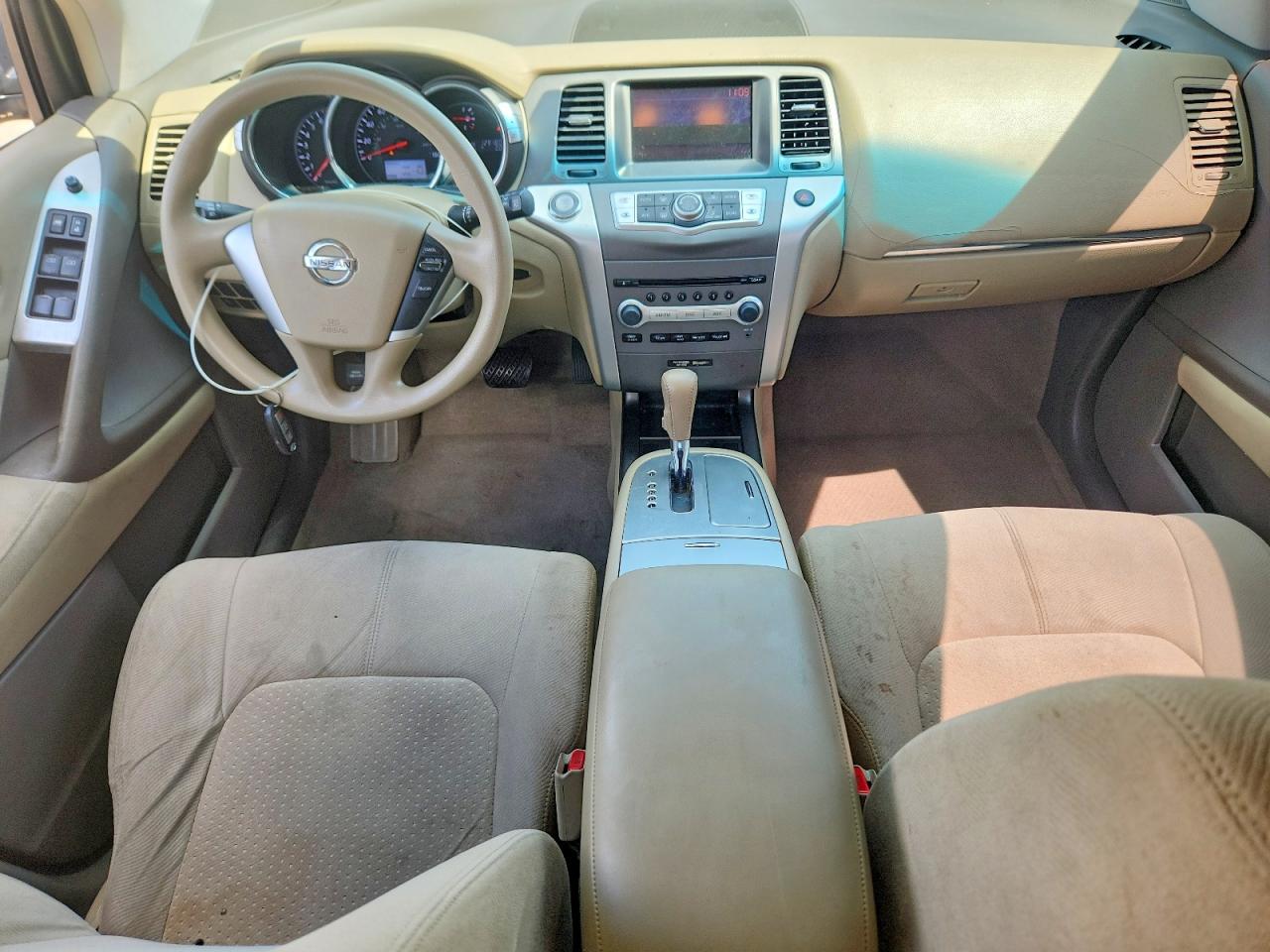 2011 Nissan Murano S White vin: JN8AZ1MU2BW068625