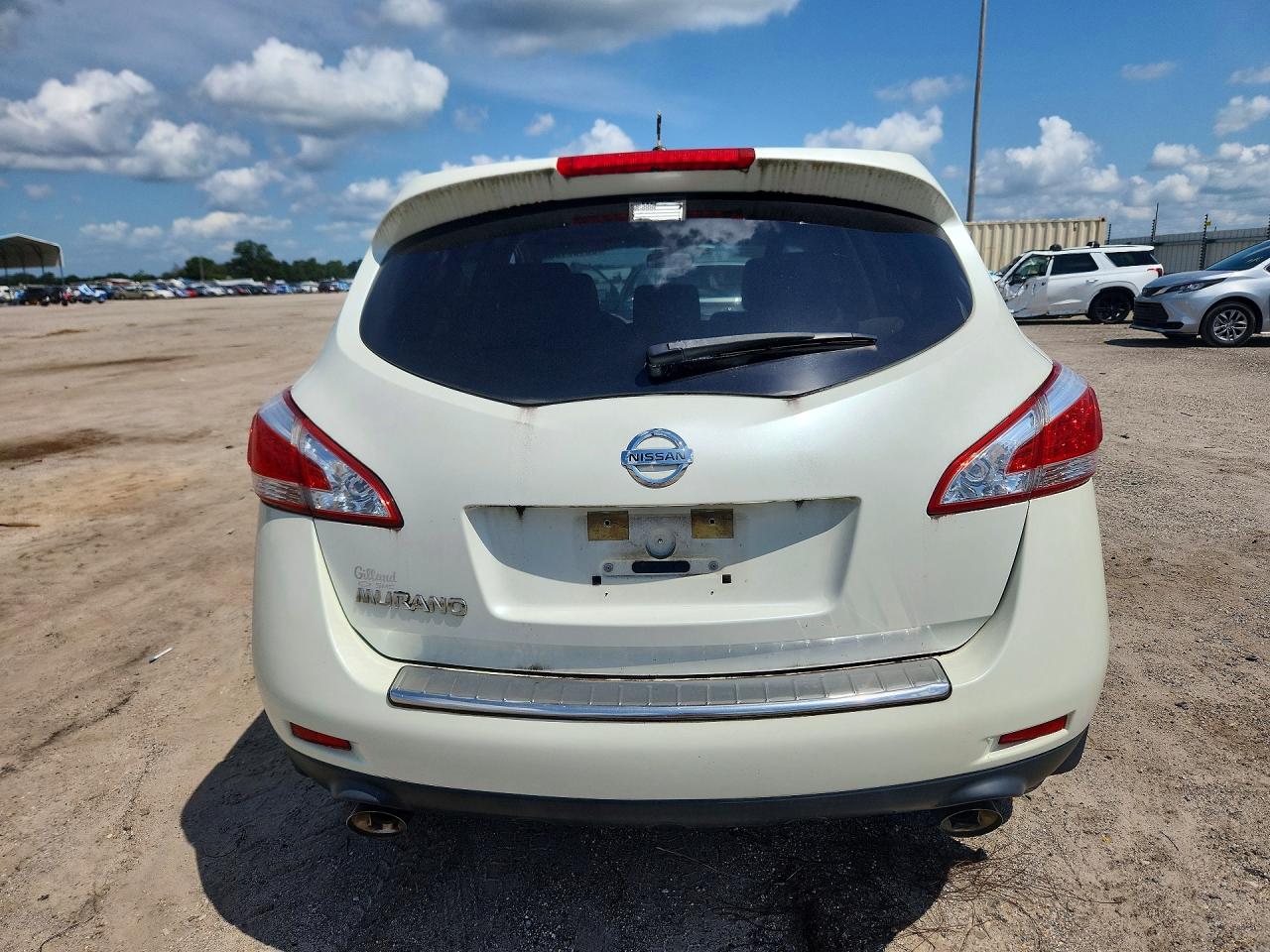 2011 Nissan Murano S White vin: JN8AZ1MU2BW068625