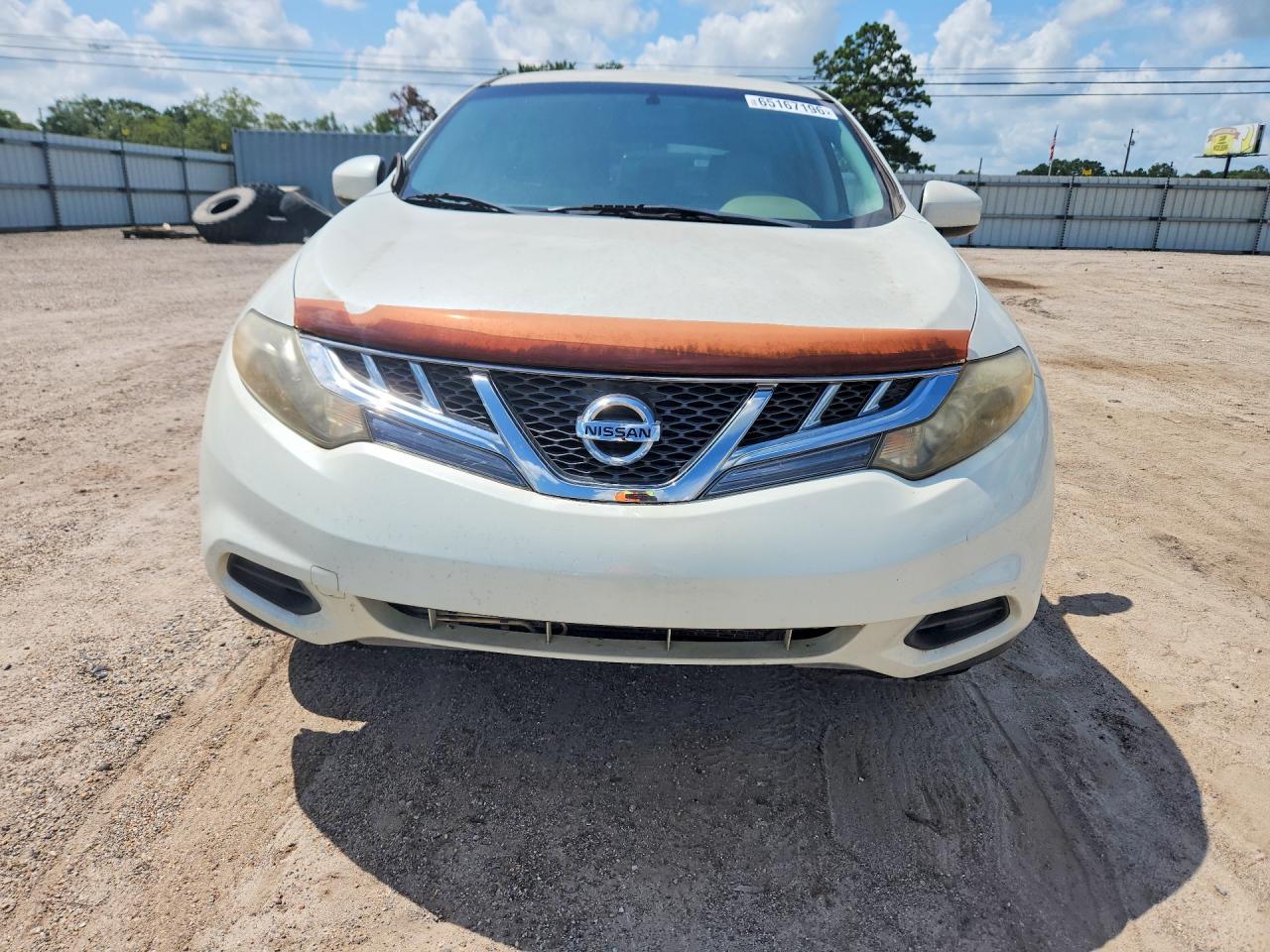 2011 Nissan Murano S White vin: JN8AZ1MU2BW068625
