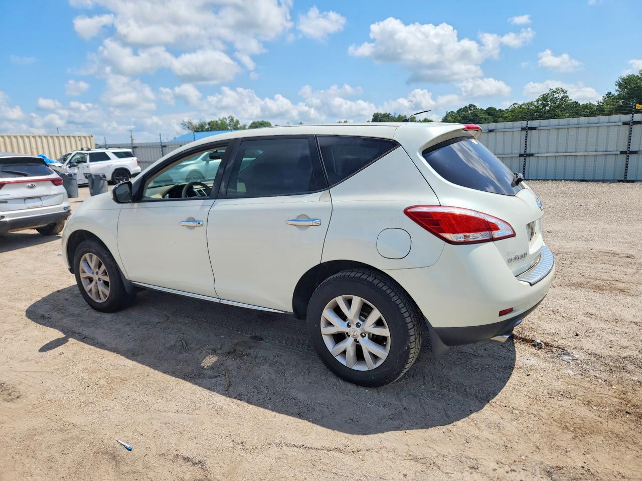 2011 Nissan Murano S White vin: JN8AZ1MU2BW068625