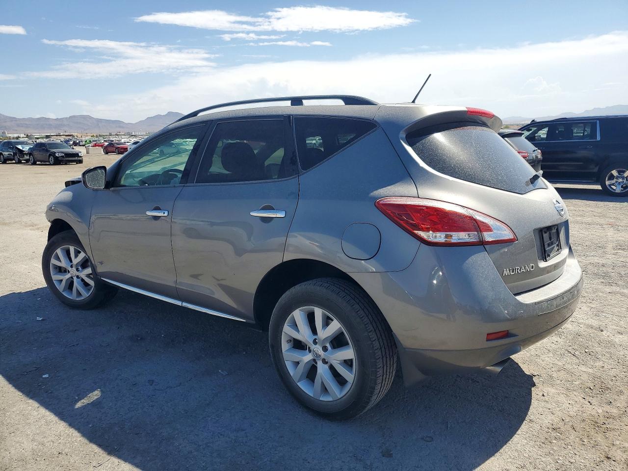 2012 Nissan Murano S Silver vin: JN8AZ1MU2CW109515