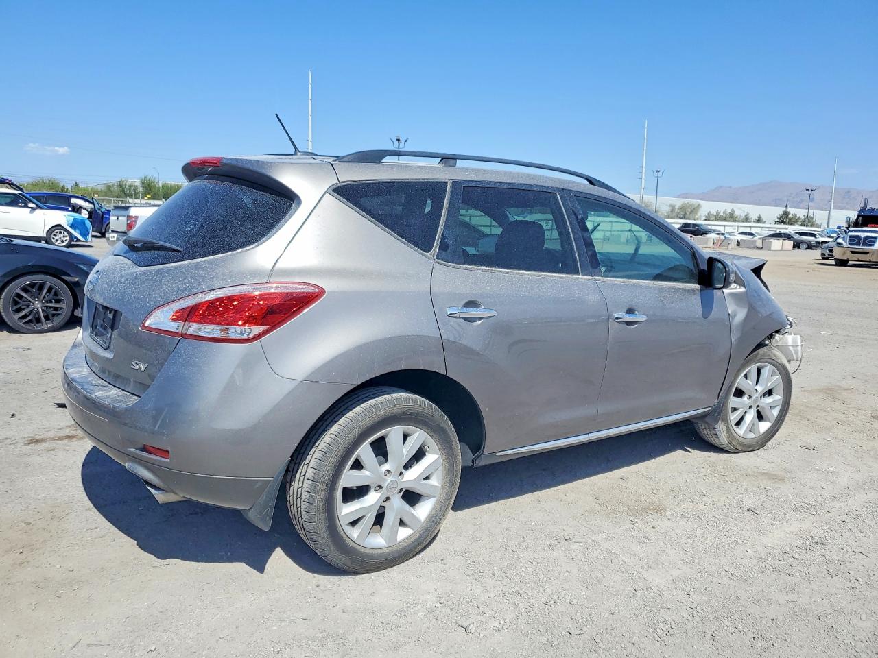 2012 Nissan Murano S Silver vin: JN8AZ1MU2CW109515