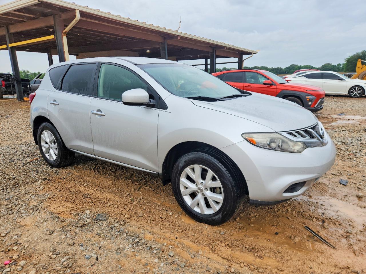 2012 Nissan Murano S Silver vin: JN8AZ1MU2CW119736