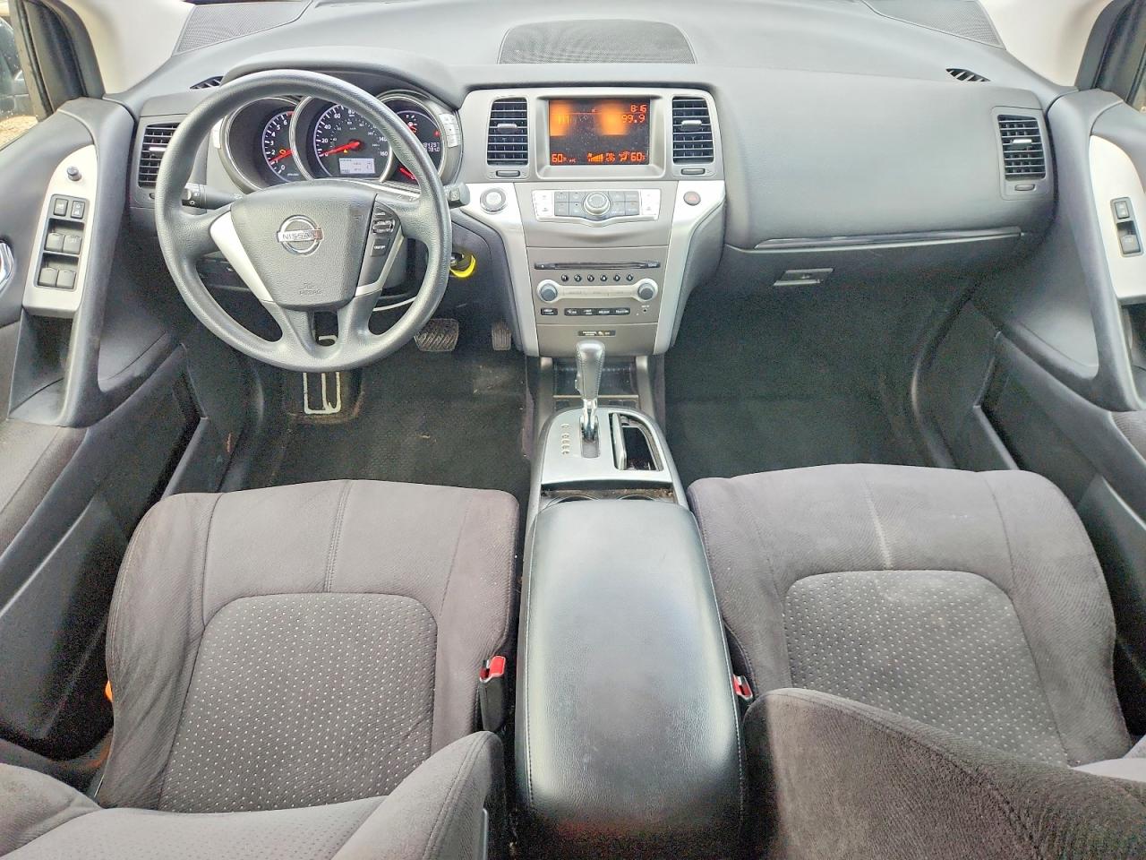 2012 Nissan Murano S Silver vin: JN8AZ1MU2CW119736