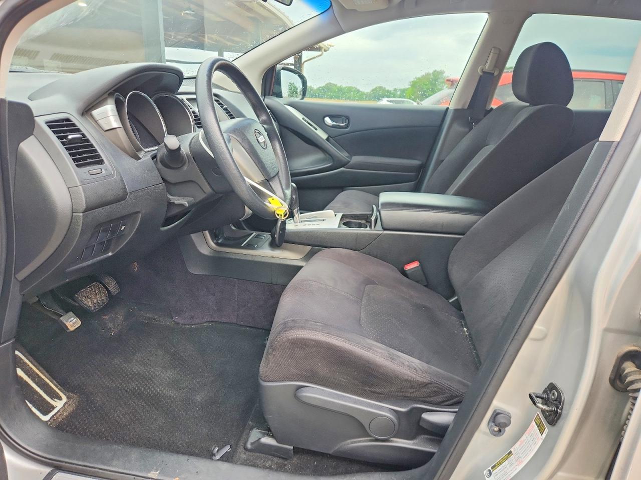 2012 Nissan Murano S Silver vin: JN8AZ1MU2CW119736