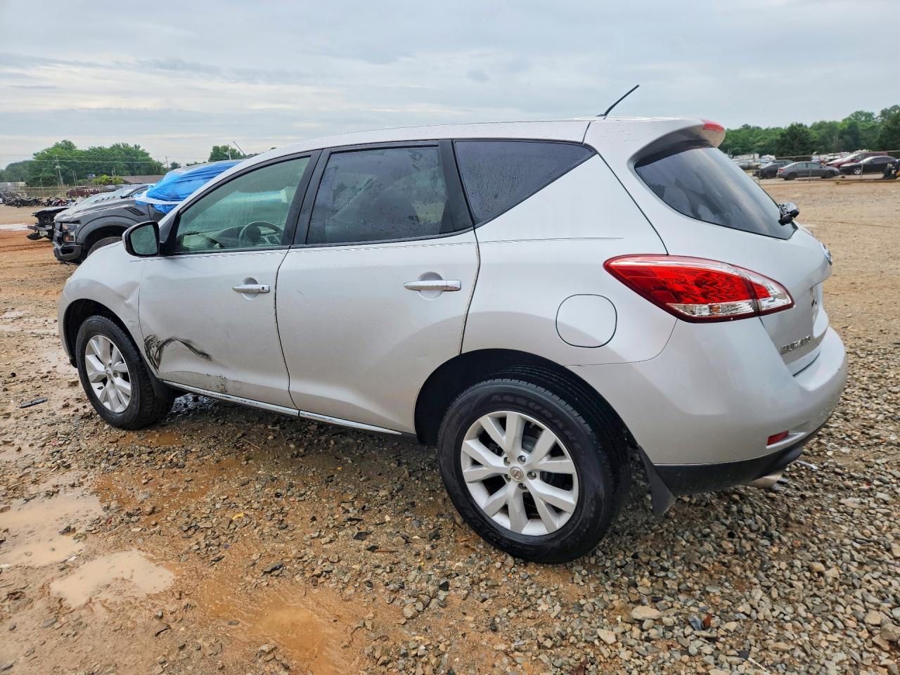 2012 Nissan Murano S Silver vin: JN8AZ1MU2CW119736