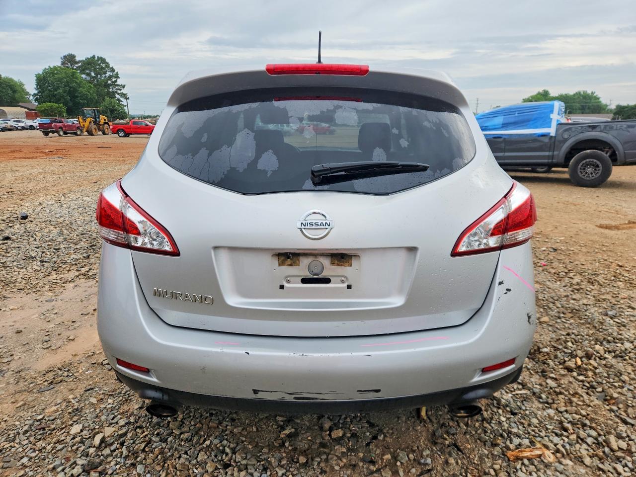 2012 Nissan Murano S Silver vin: JN8AZ1MU2CW119736