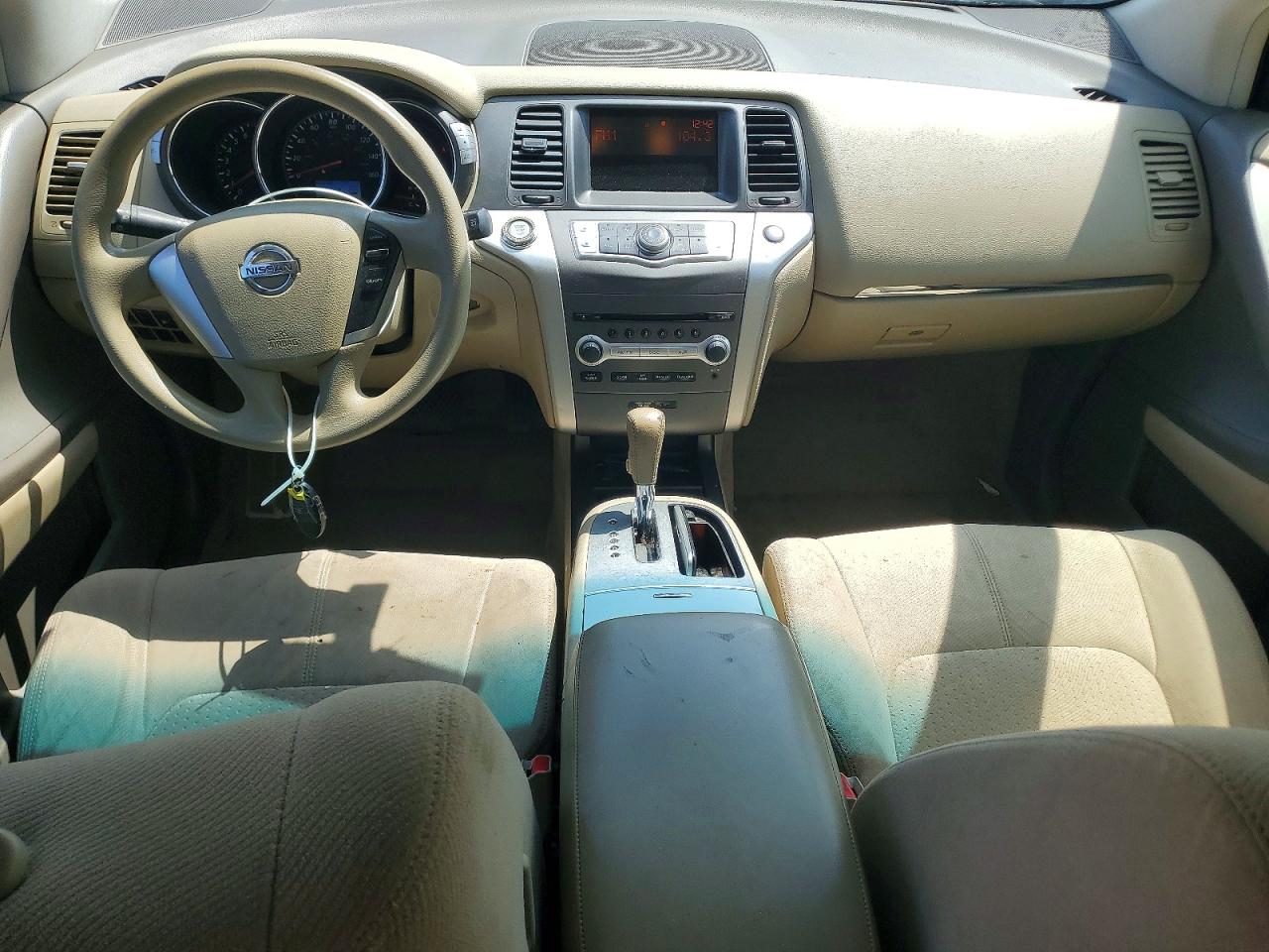 2013 Nissan Murano S White vin: JN8AZ1MU2DW212371