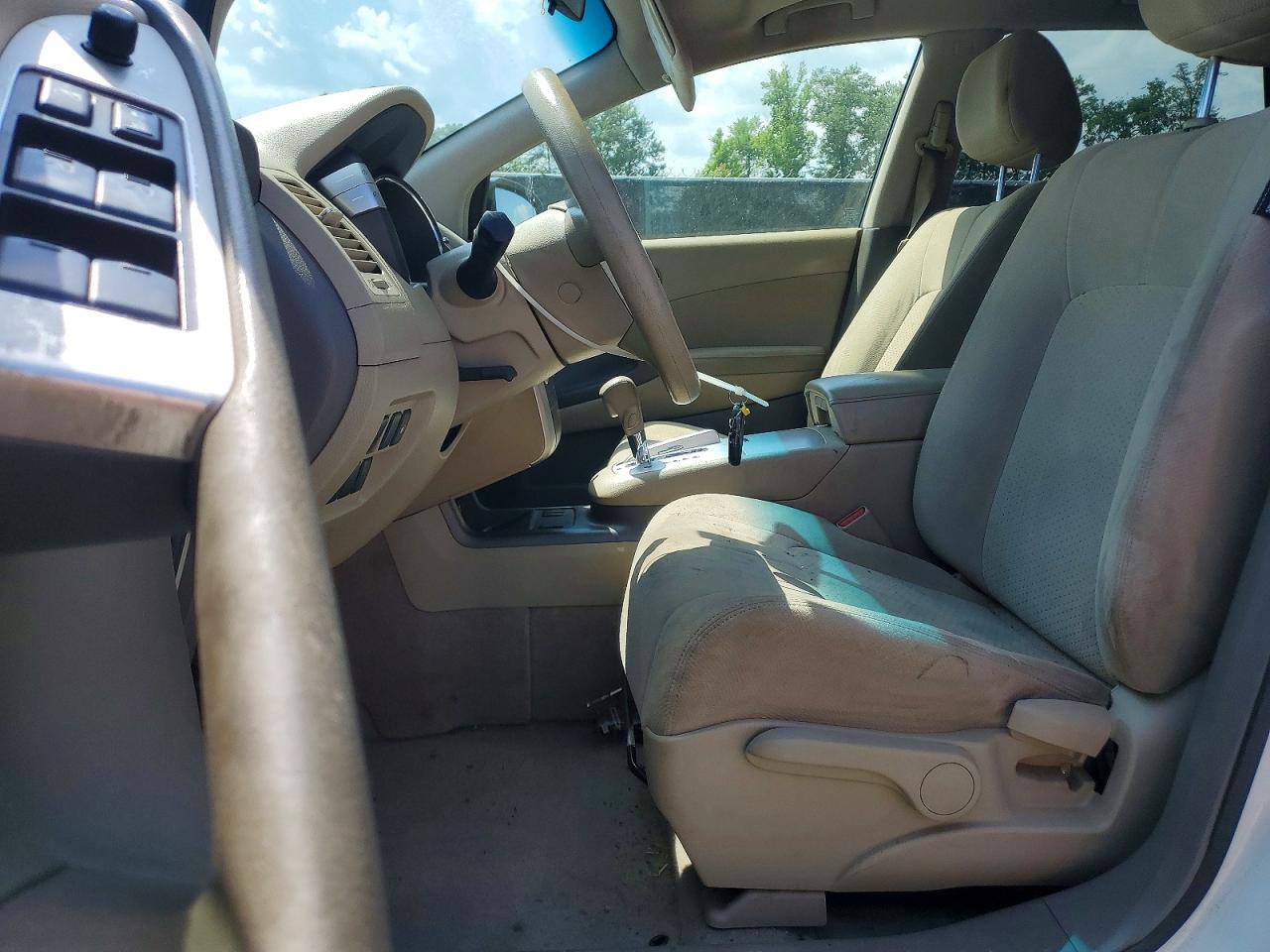 2013 Nissan Murano S White vin: JN8AZ1MU2DW212371
