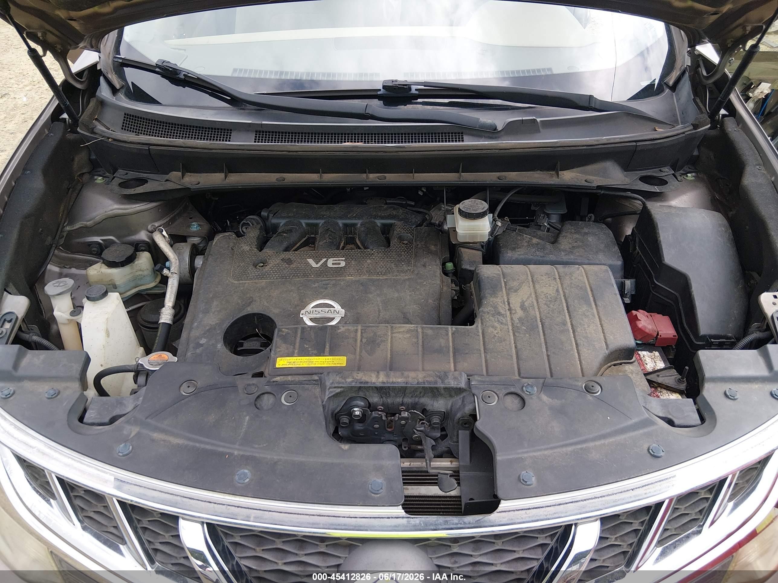 2014 Nissan Murano S Brown vin: JN8AZ1MU2EW406271
