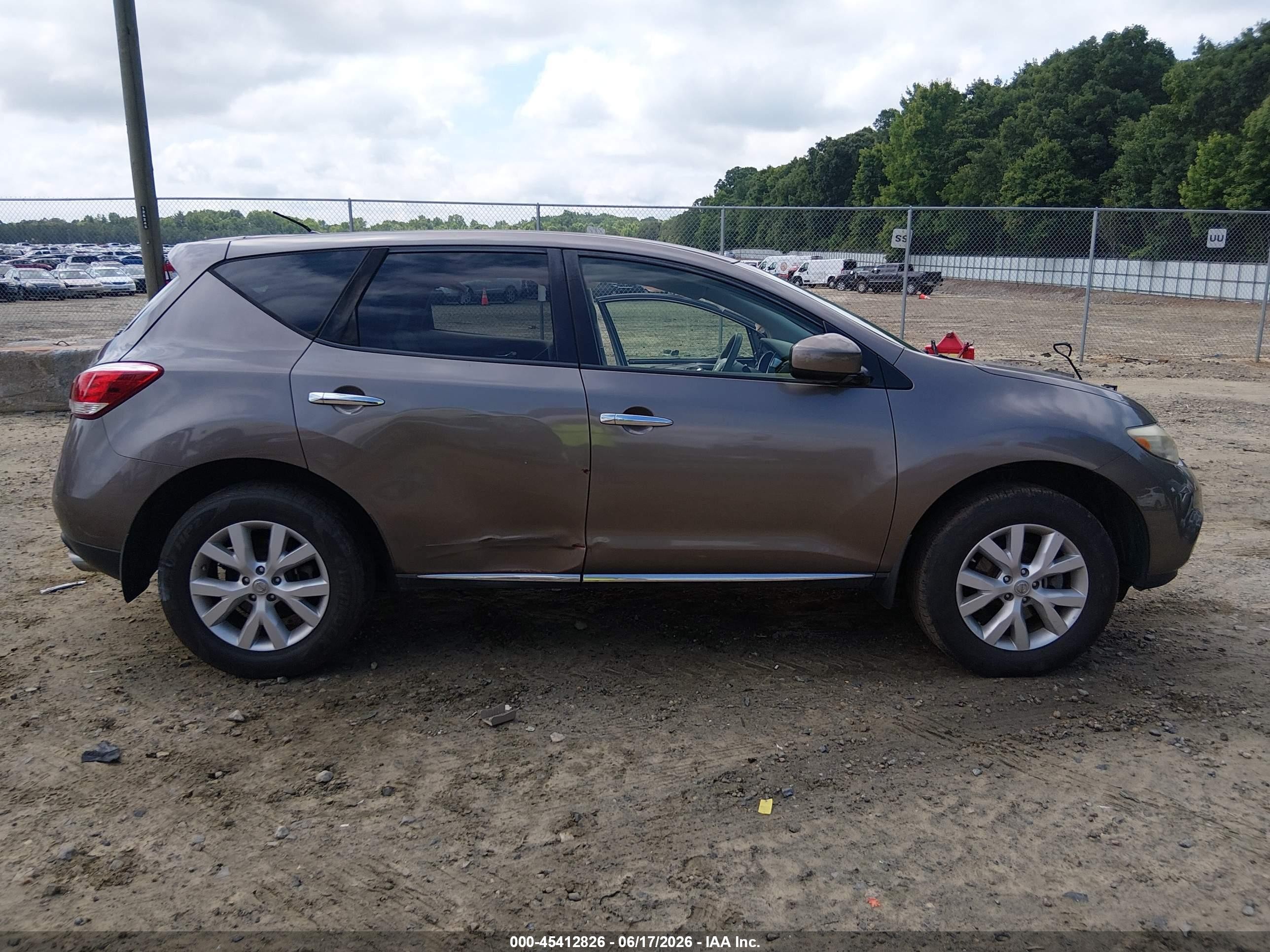 2014 Nissan Murano S Brown vin: JN8AZ1MU2EW406271