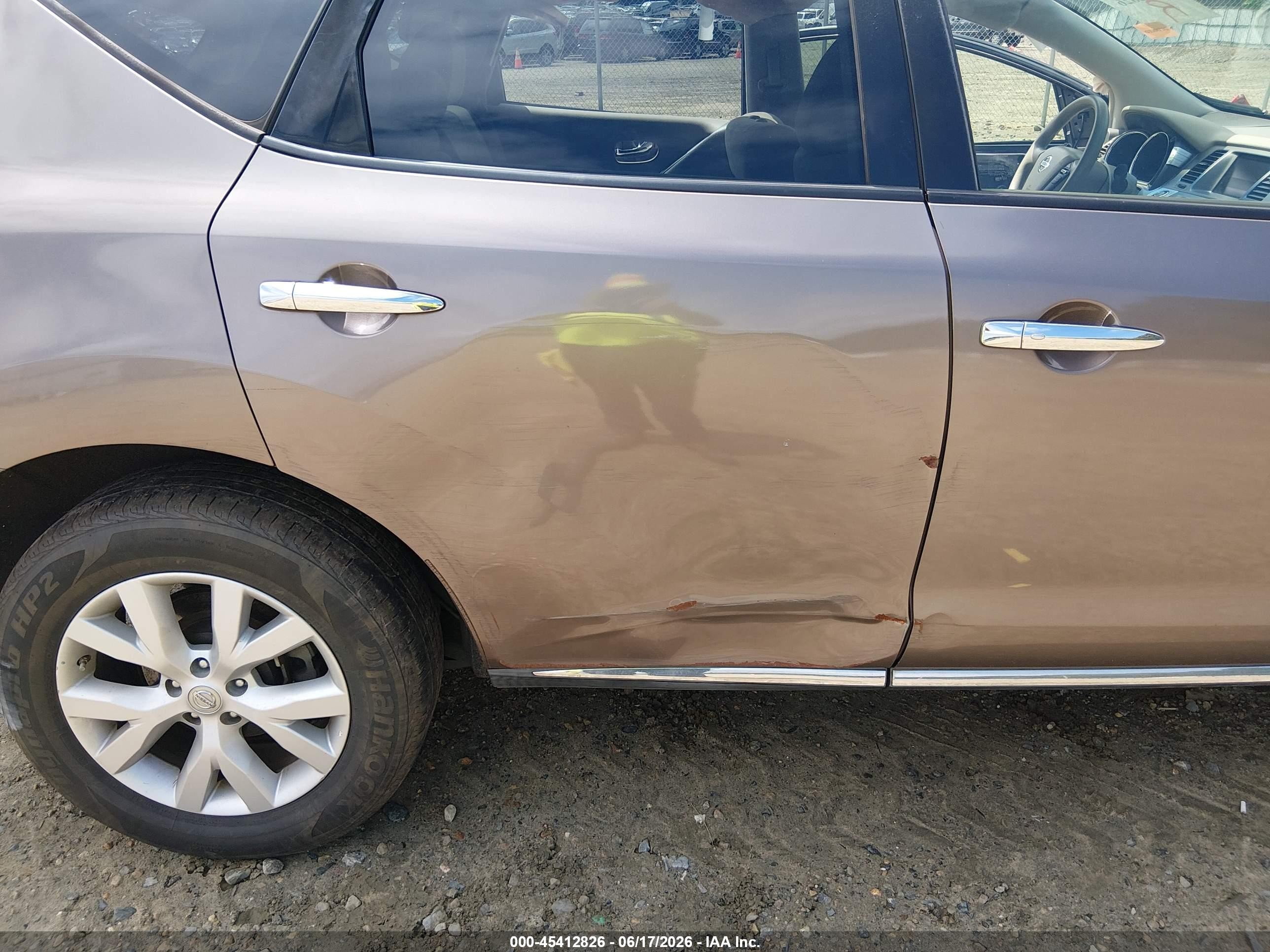 2014 Nissan Murano S Brown vin: JN8AZ1MU2EW406271