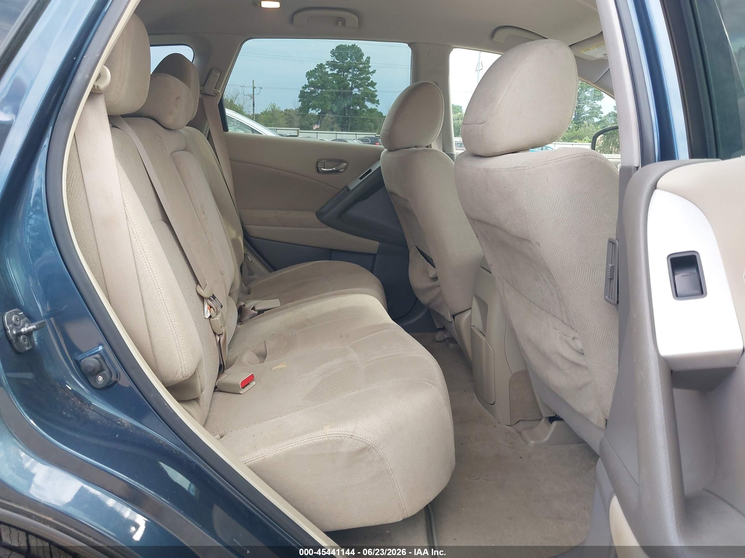 2014 Nissan Murano Sv Синий vin: JN8AZ1MU2EW409882