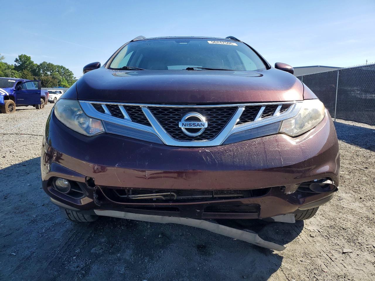 2014 Nissan Murano S Бордовый vin: JN8AZ1MU2EW410983