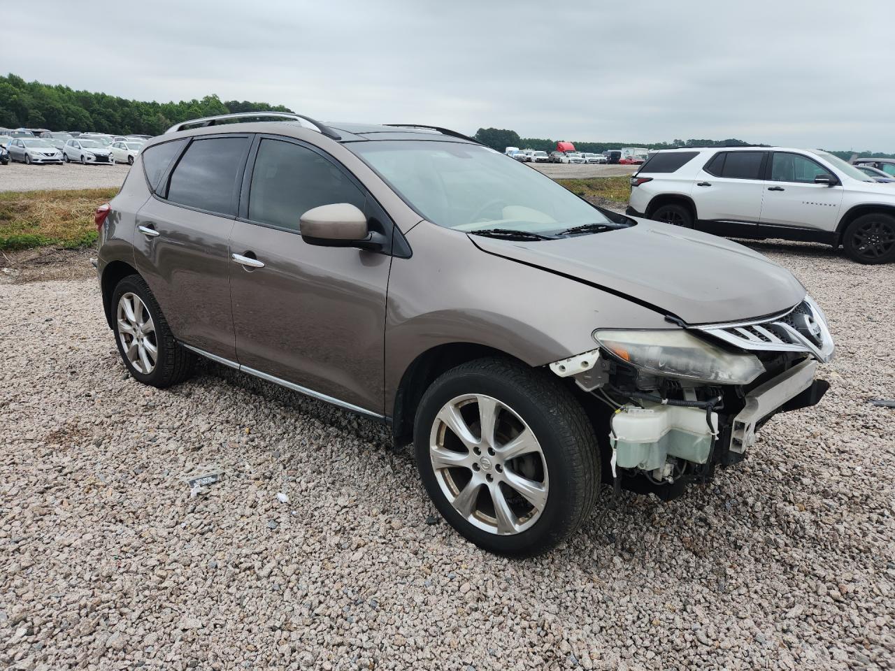 2014 Nissan Murano Le Tan vin: JN8AZ1MU2EW411129