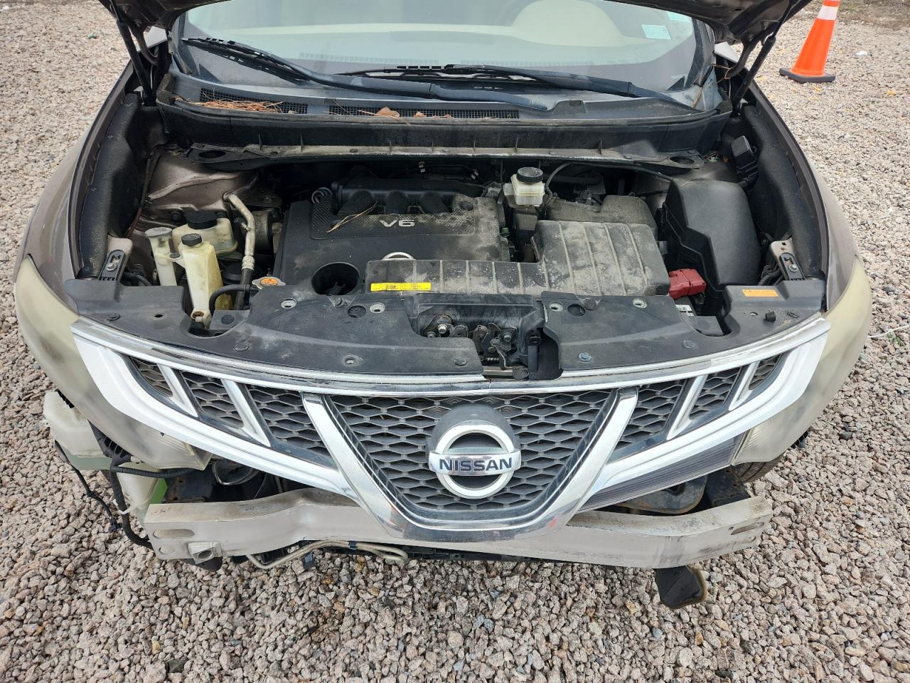 2014 Nissan Murano Le Tan vin: JN8AZ1MU2EW411129