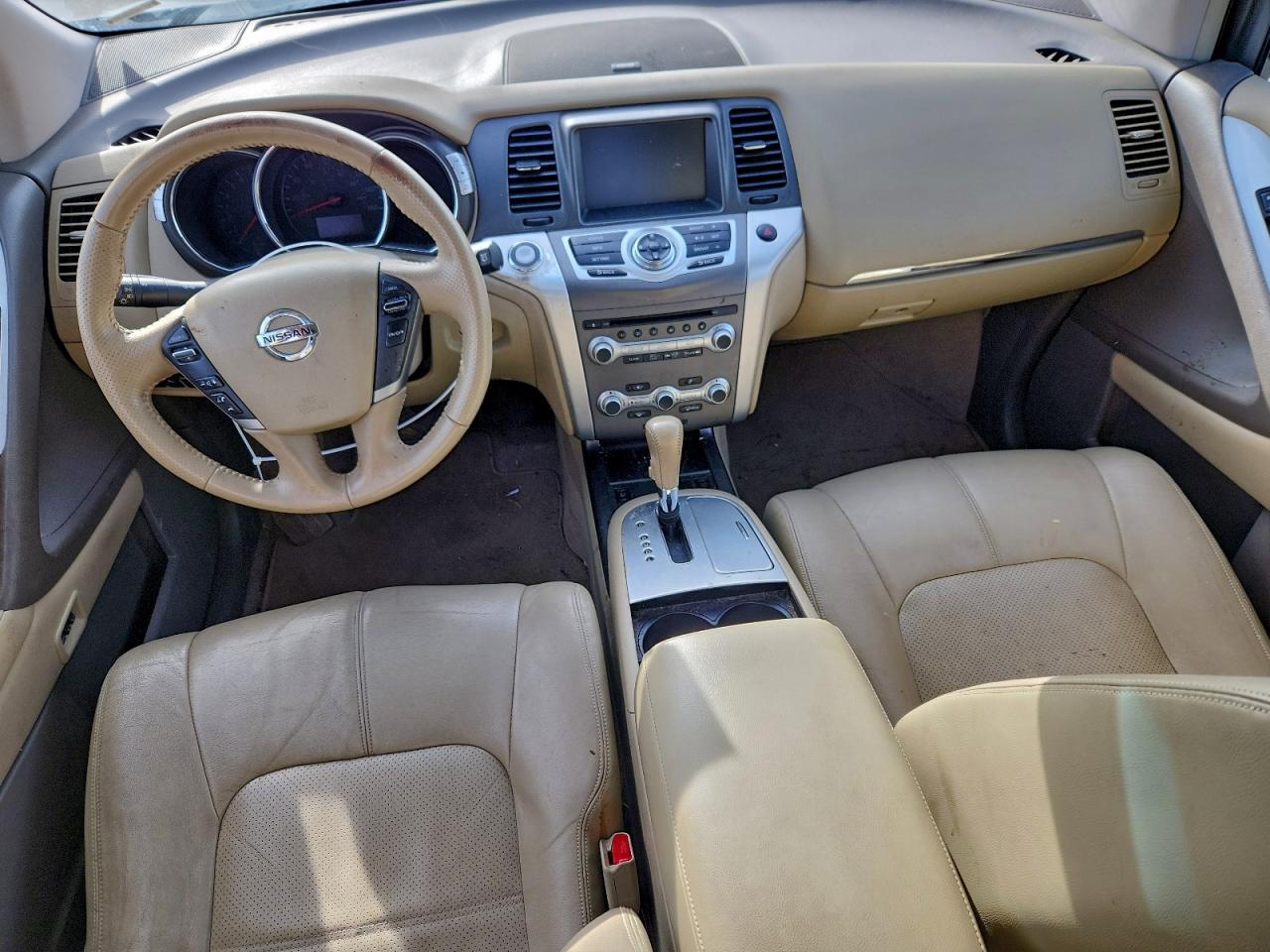 2014 Nissan Murano S White vin: JN8AZ1MU2EW416024