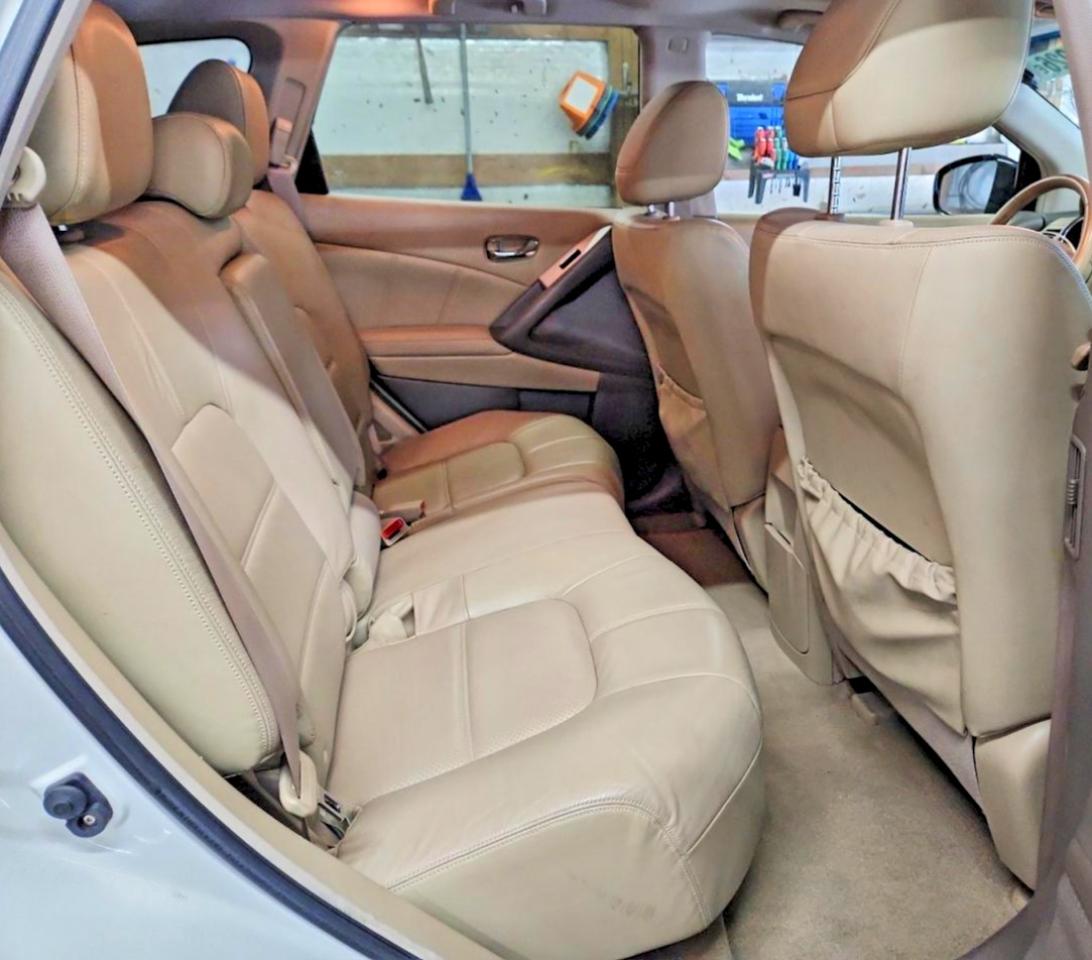 2011 Nissan Murano S/sl/le White vin: JN8AZ1MU3BW058492