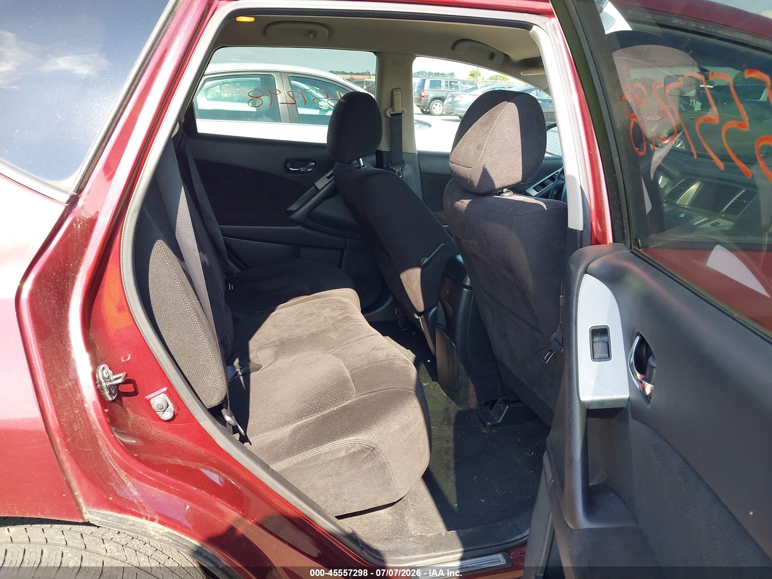 2011 Nissan Murano S Red vin: JN8AZ1MU3BW060114