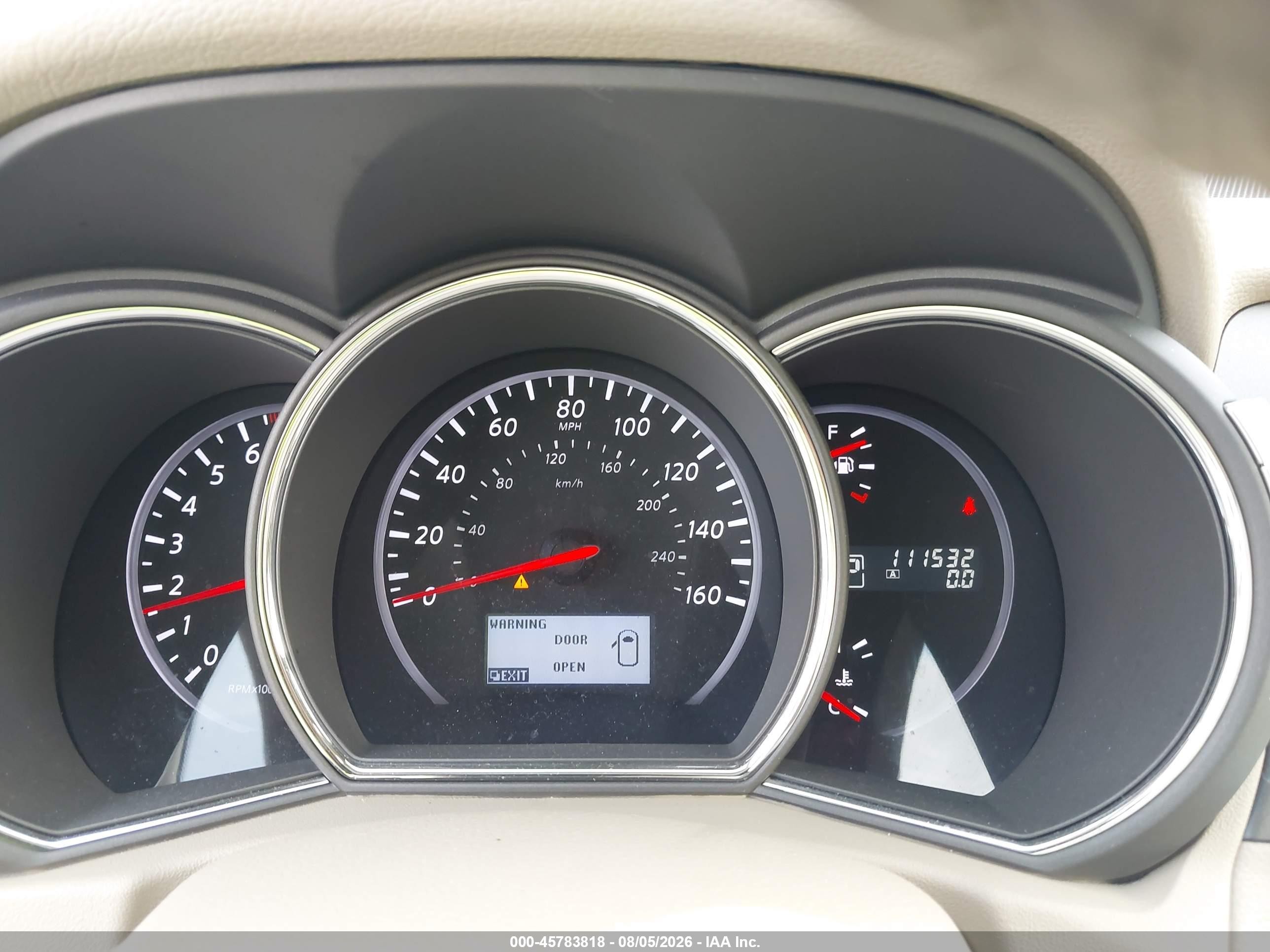 2012 Nissan Murano Sl White vin: JN8AZ1MU3CW114819