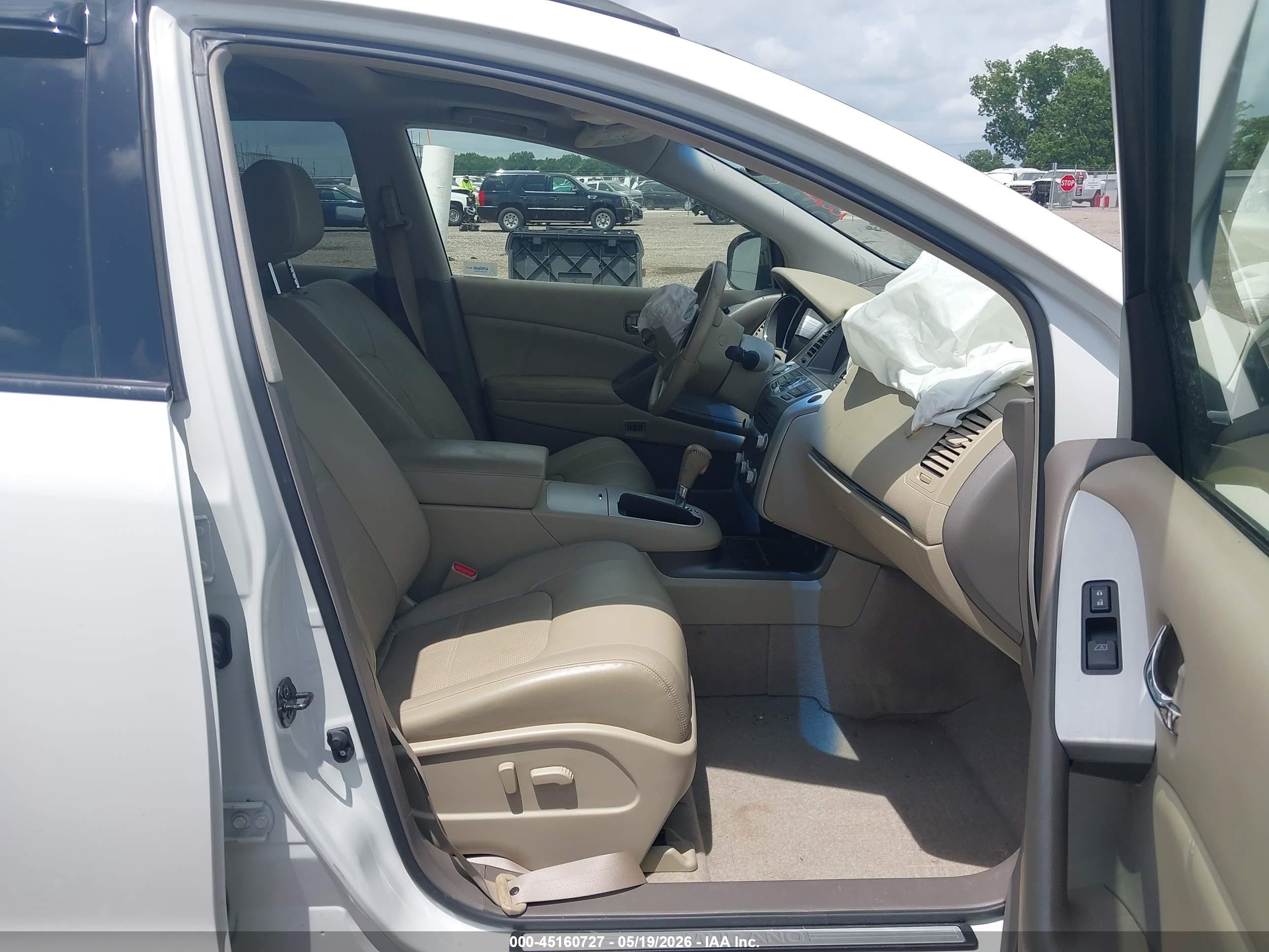 2012 Nissan Murano Sl Белый vin: JN8AZ1MU3CW119275