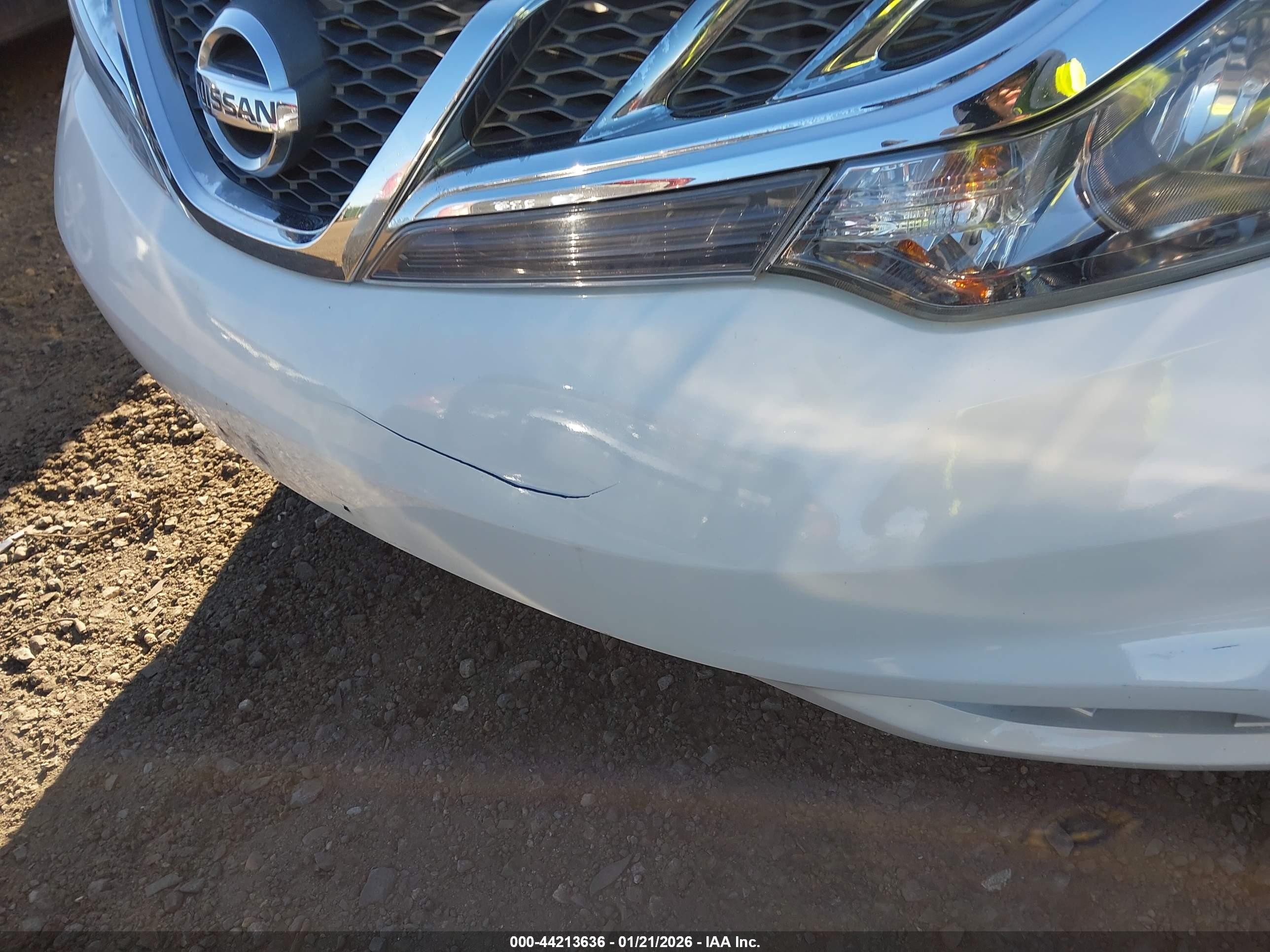 2014 Nissan Murano Sl White vin: JN8AZ1MU3EW405744
