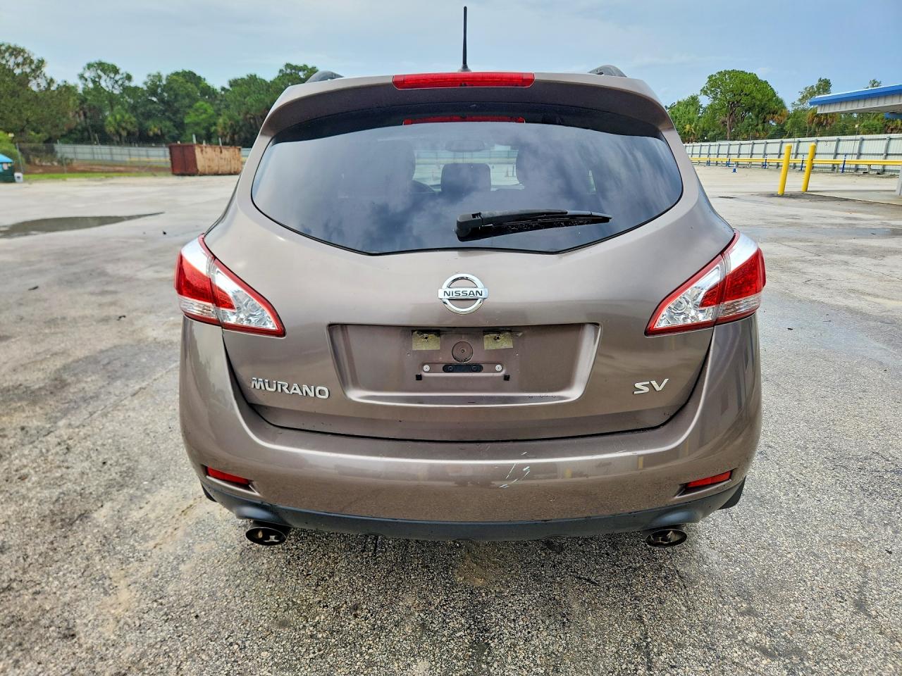 2014 Nissan Murano Sv Brown vin: JN8AZ1MU3EW414766