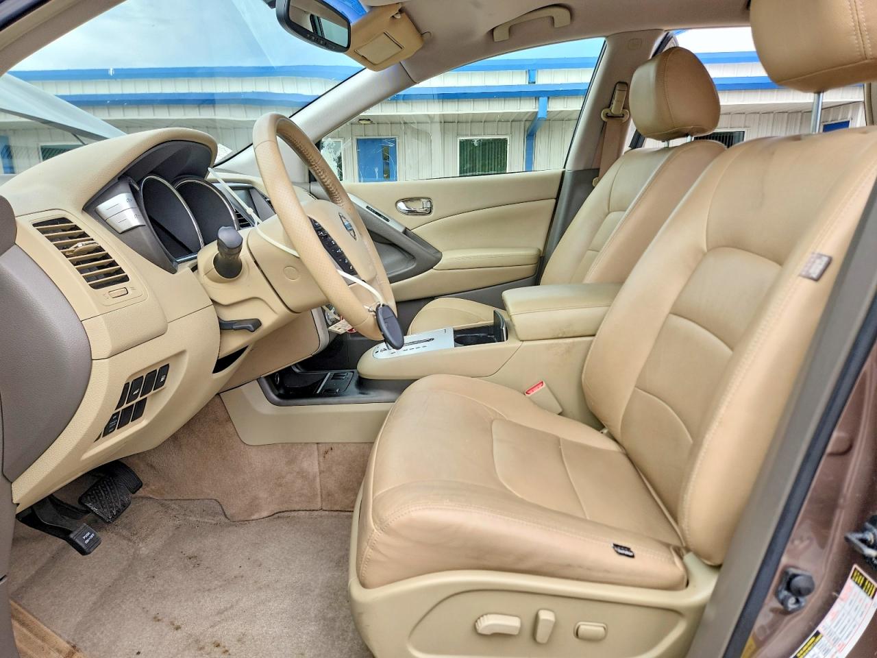 2014 Nissan Murano Sv Brown vin: JN8AZ1MU3EW414766