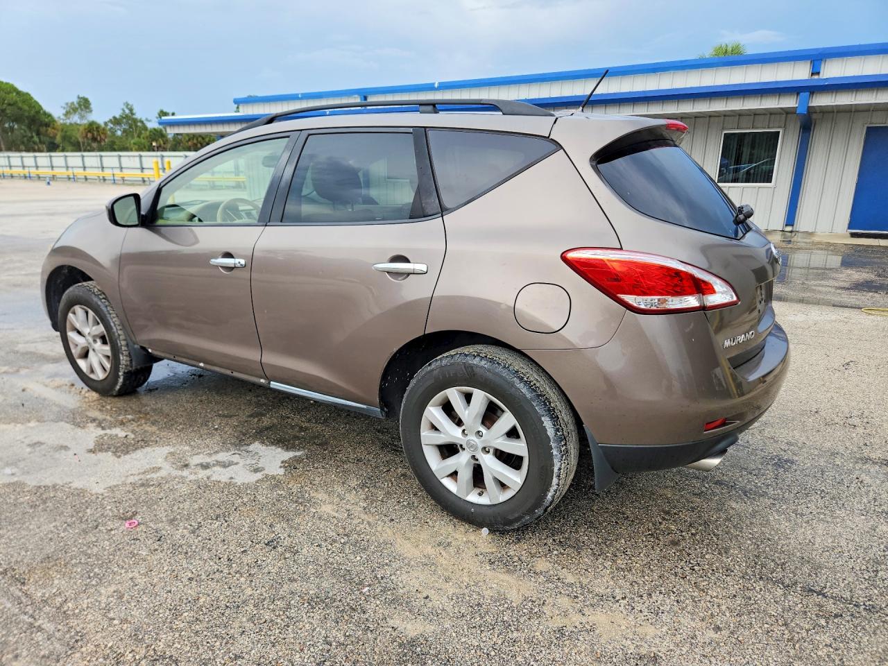 2014 Nissan Murano Sv Brown vin: JN8AZ1MU3EW414766