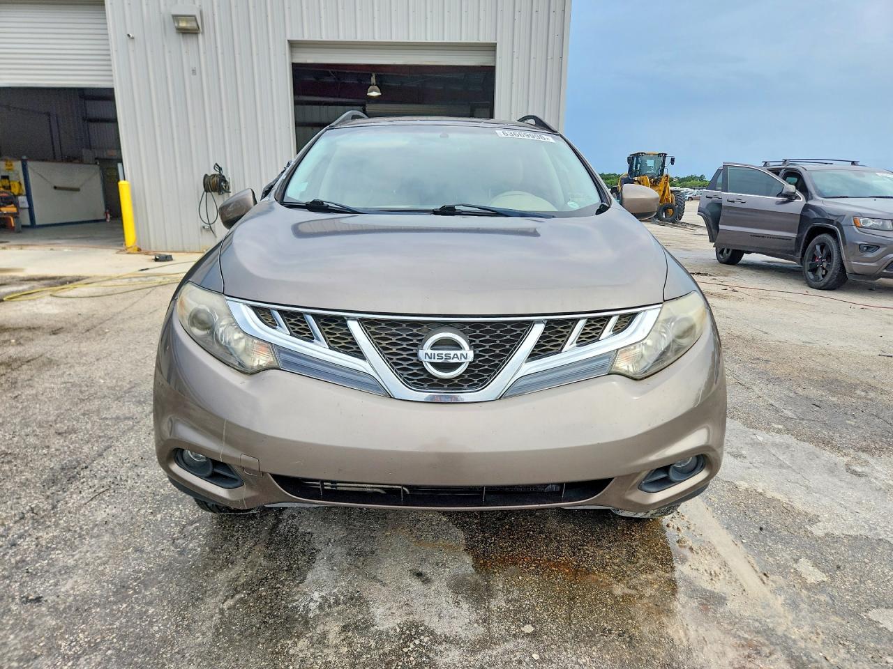 2014 Nissan Murano Sv Brown vin: JN8AZ1MU3EW414766