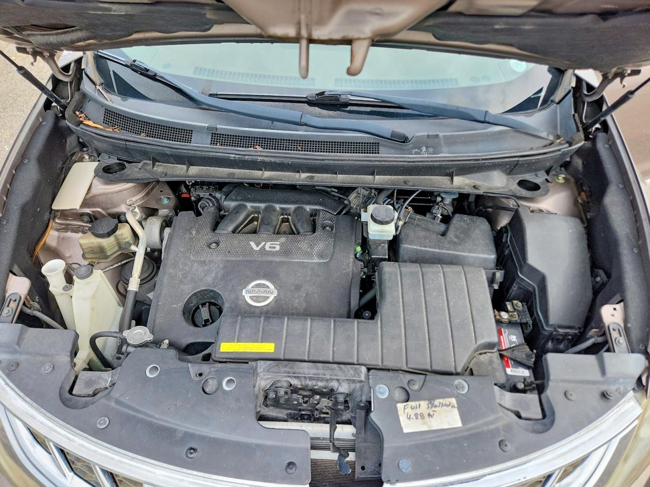 2014 Nissan Murano Sv Brown vin: JN8AZ1MU3EW414766