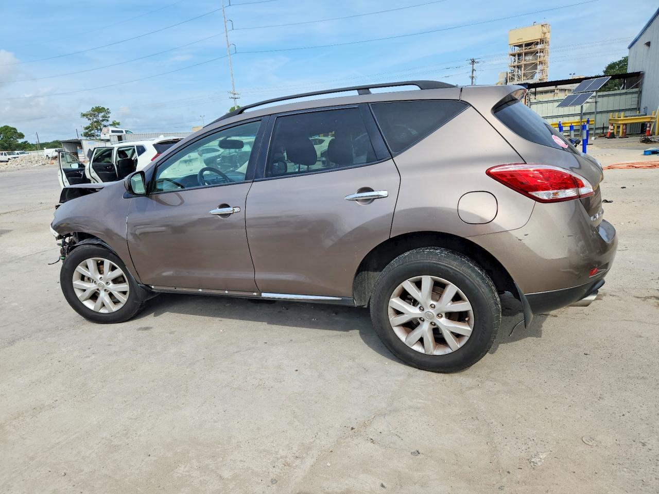 2014 Nissan Murano S/sv/sl/le Желто-коричневый vin: JN8AZ1MU3EW416128