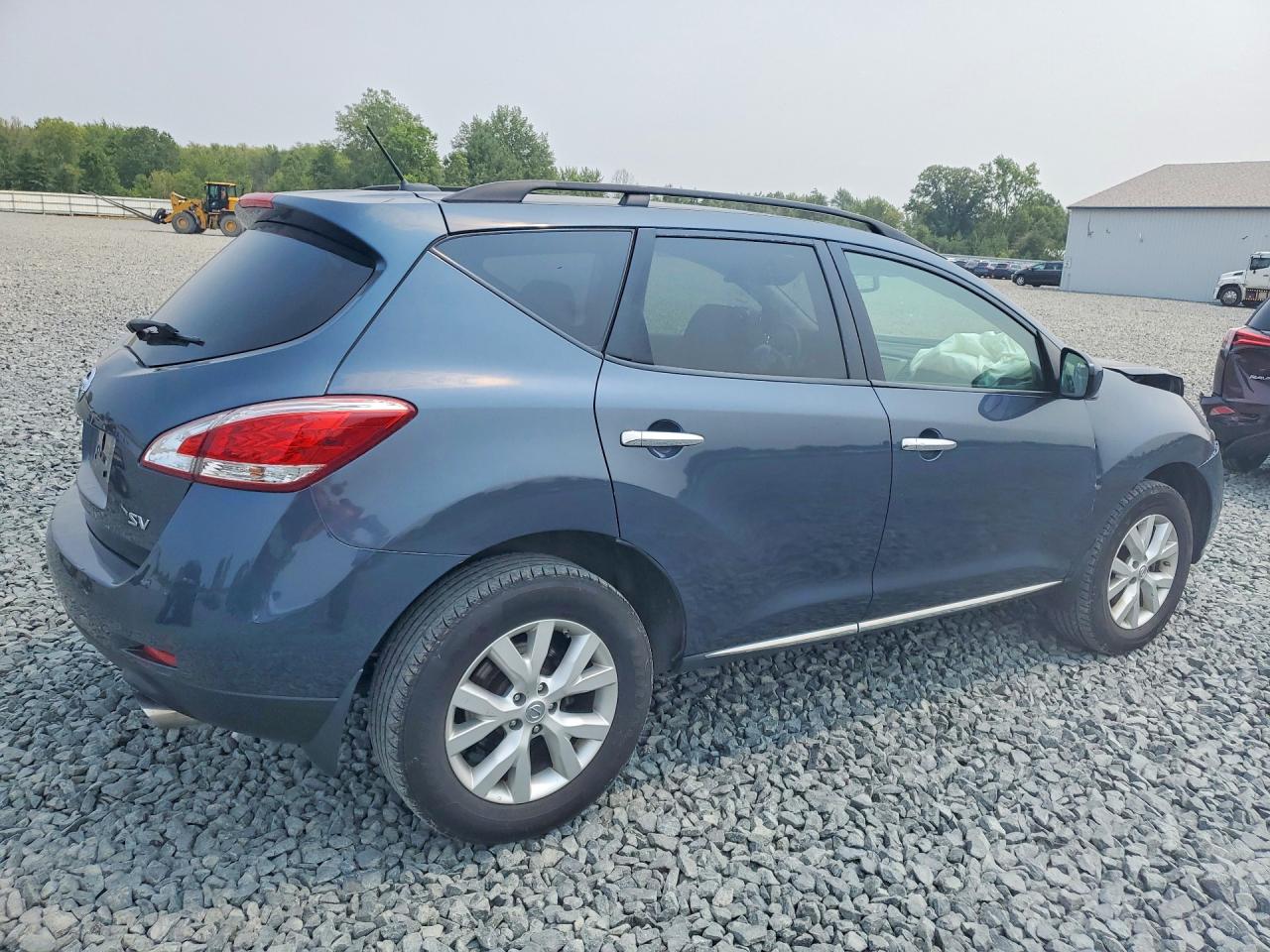 2014 Nissan Murano Sv Gray vin: JN8AZ1MU3EW417456