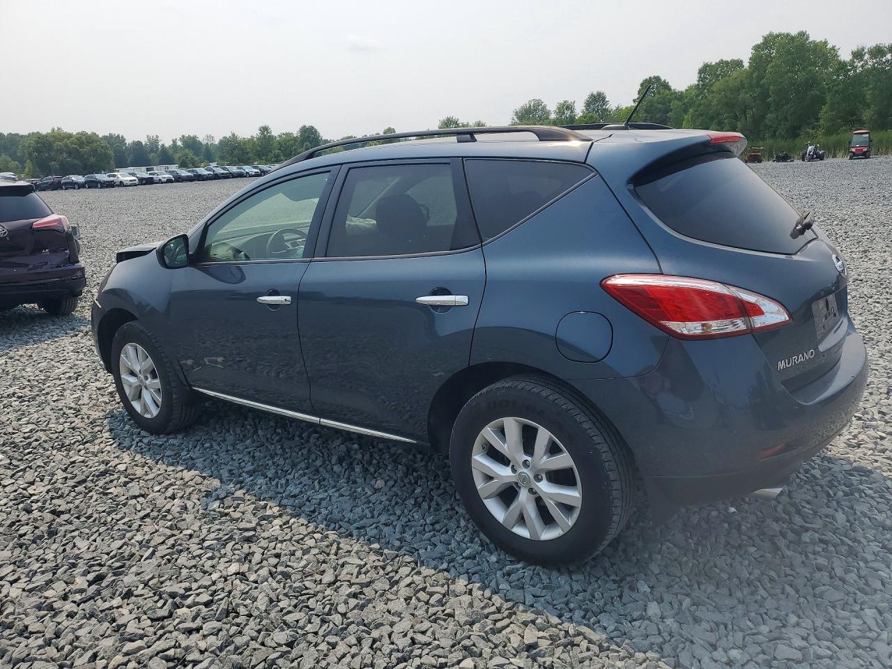 2014 Nissan Murano Sv Gray vin: JN8AZ1MU3EW417456