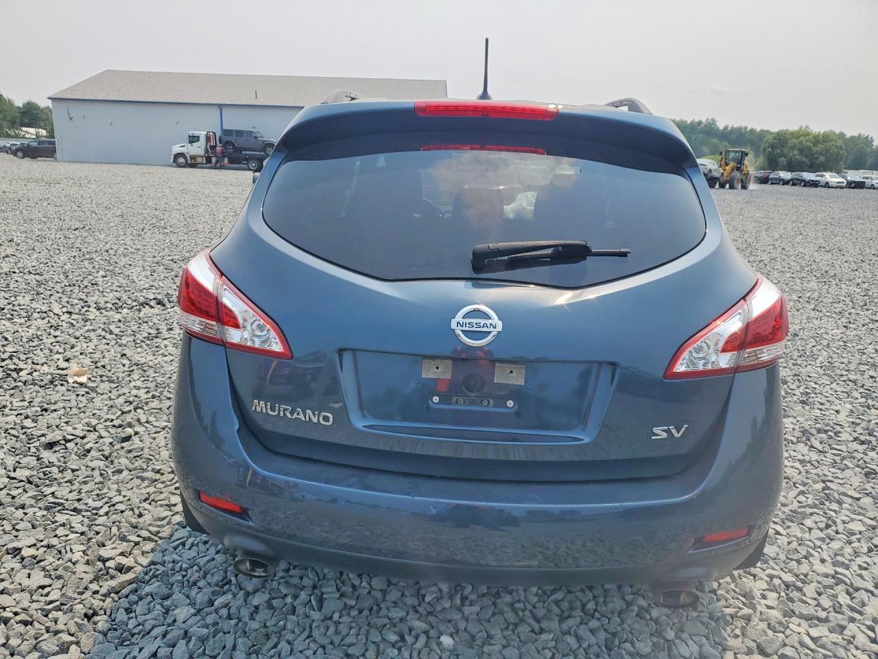 2014 Nissan Murano Sv Gray vin: JN8AZ1MU3EW417456
