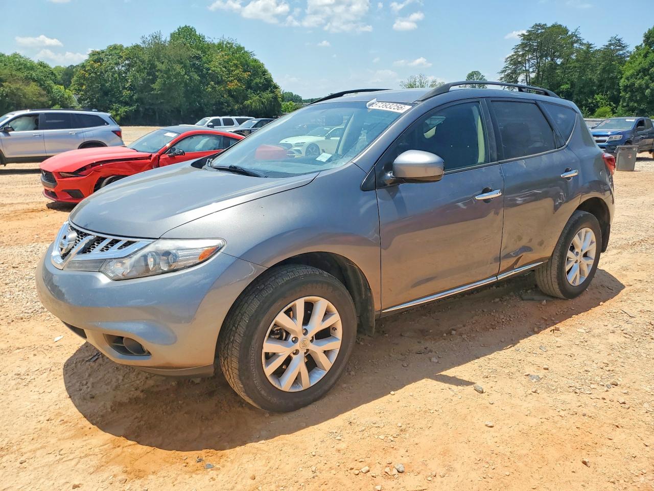 2014 Nissan Murano Sv Charcoal vin: JN8AZ1MU3EW421930