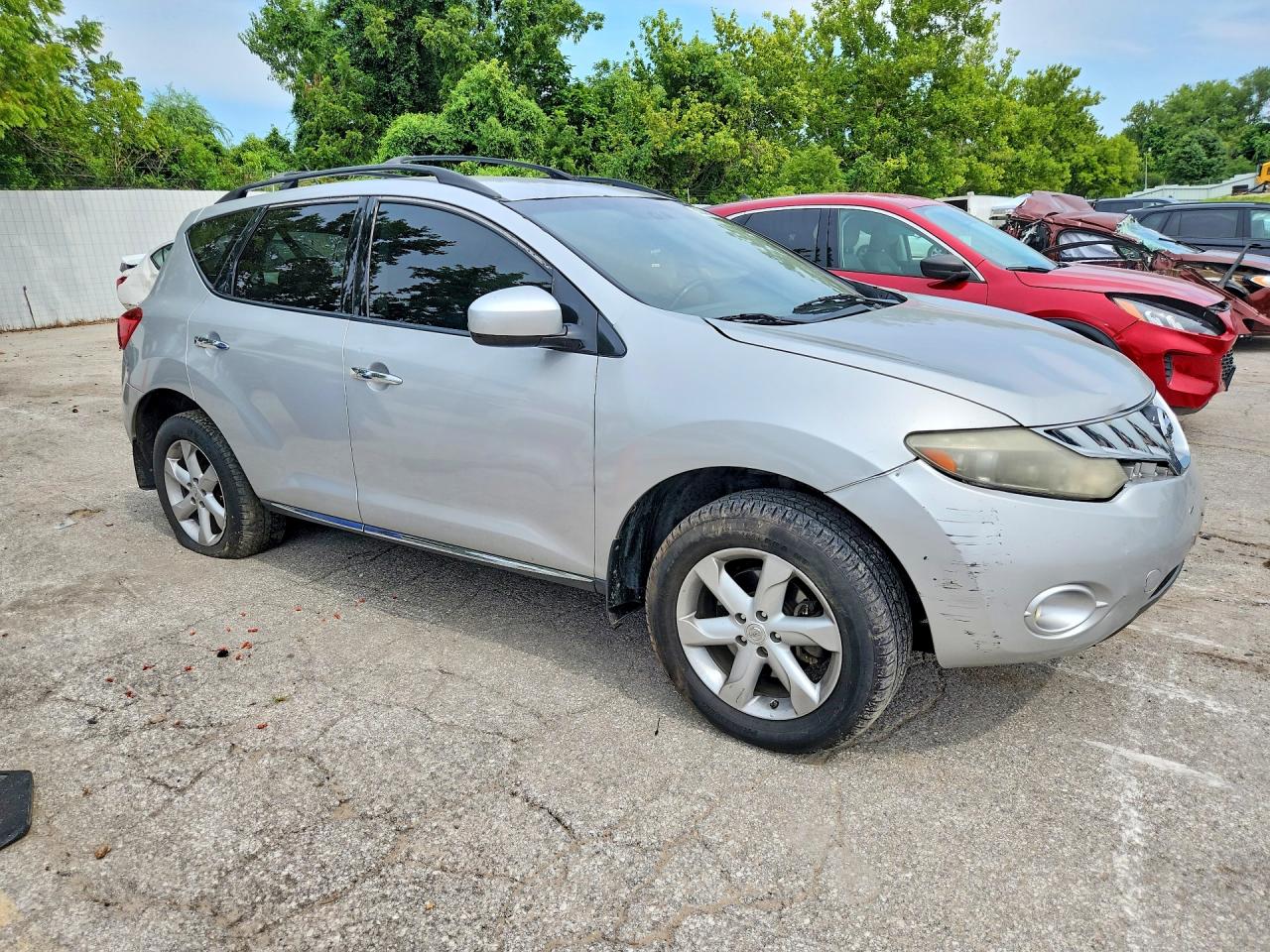 2010 Nissan Murano S Silver vin: JN8AZ1MU4AW006514