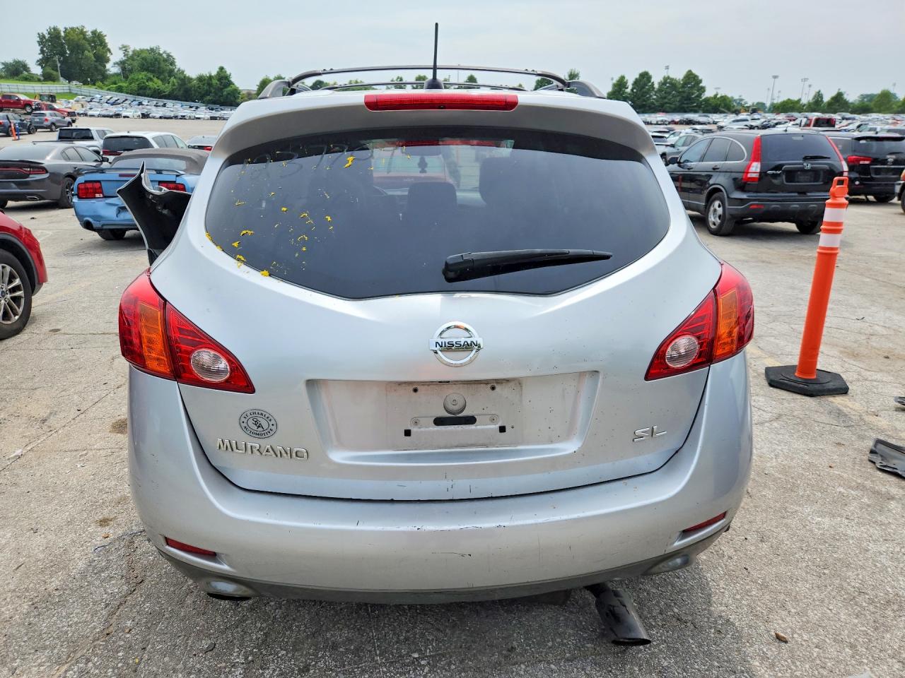 2010 Nissan Murano S Silver vin: JN8AZ1MU4AW006514