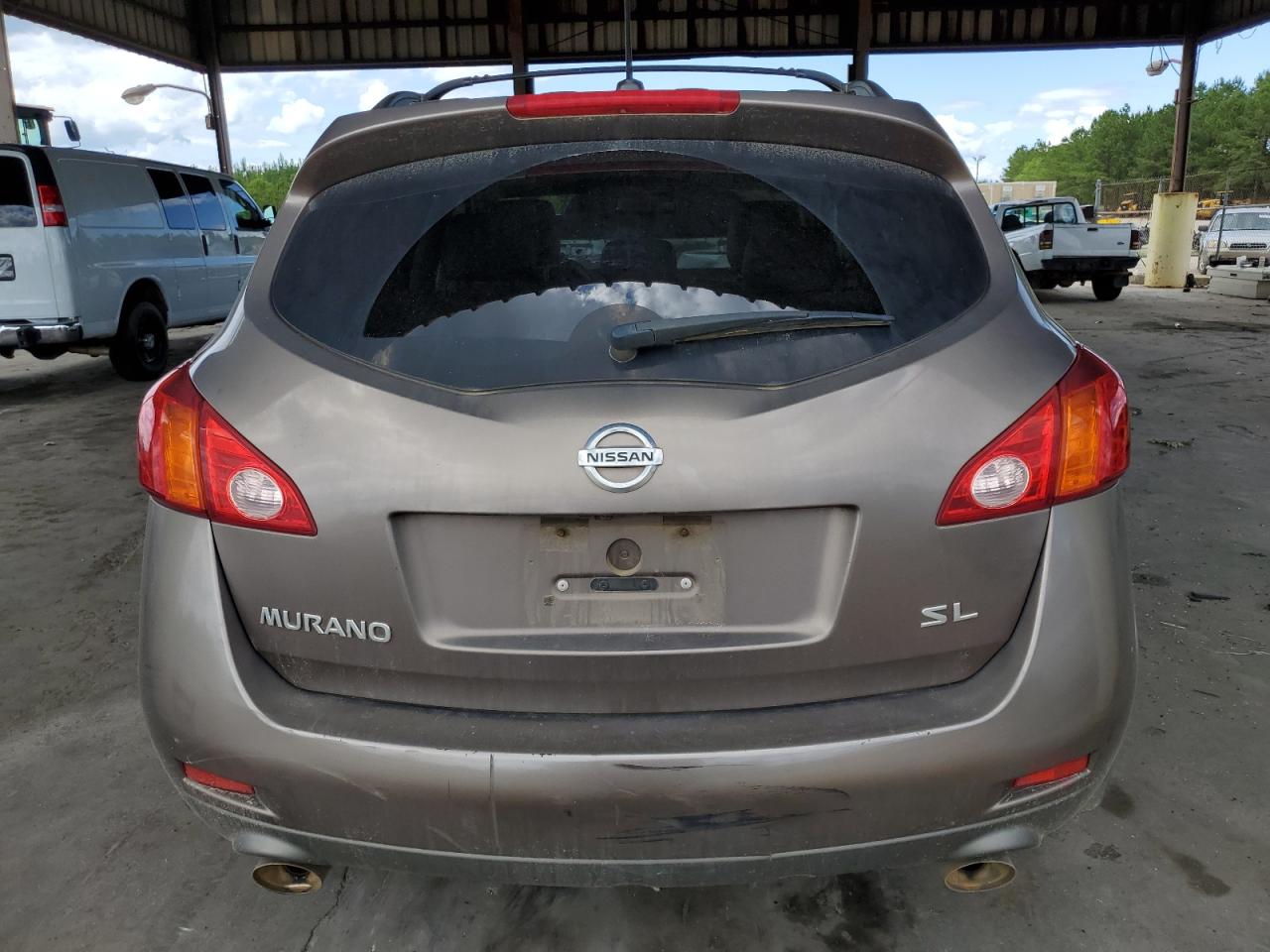 2010 Nissan Murano S Tan vin: JN8AZ1MU4AW013964
