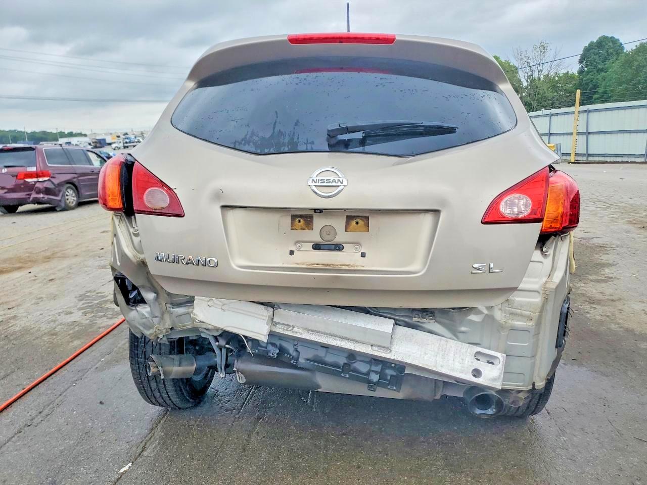2010 Nissan Murano S Tan vin: JN8AZ1MU4AW014189
