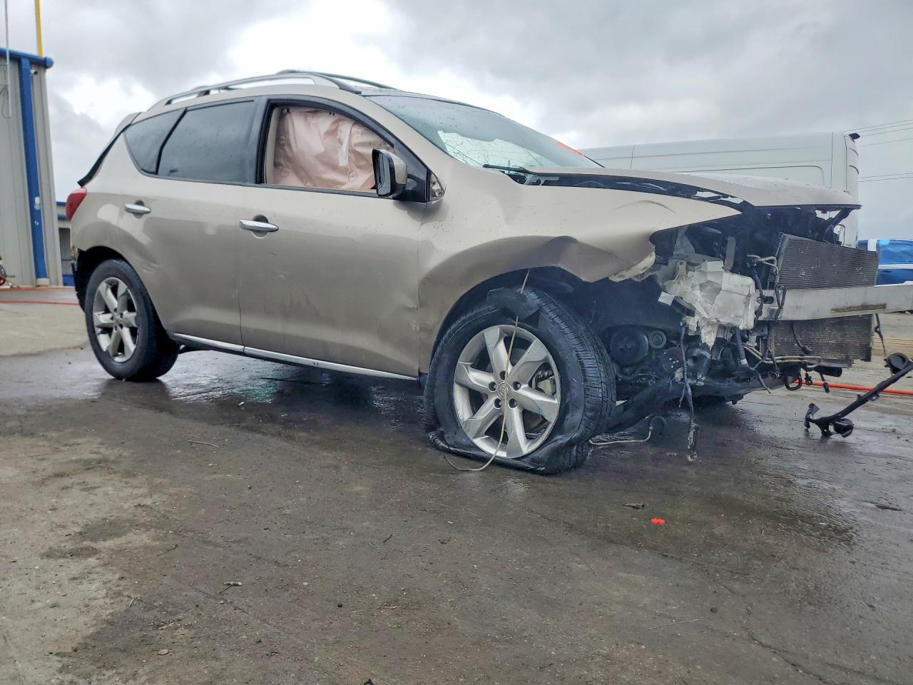2010 Nissan Murano S Tan vin: JN8AZ1MU4AW014189