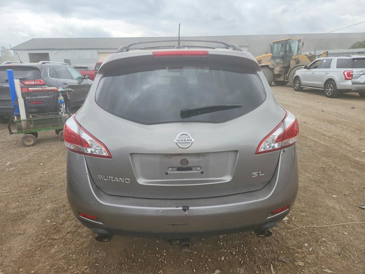 2011 Nissan Murano S Gray vin: JN8AZ1MU4BW050160